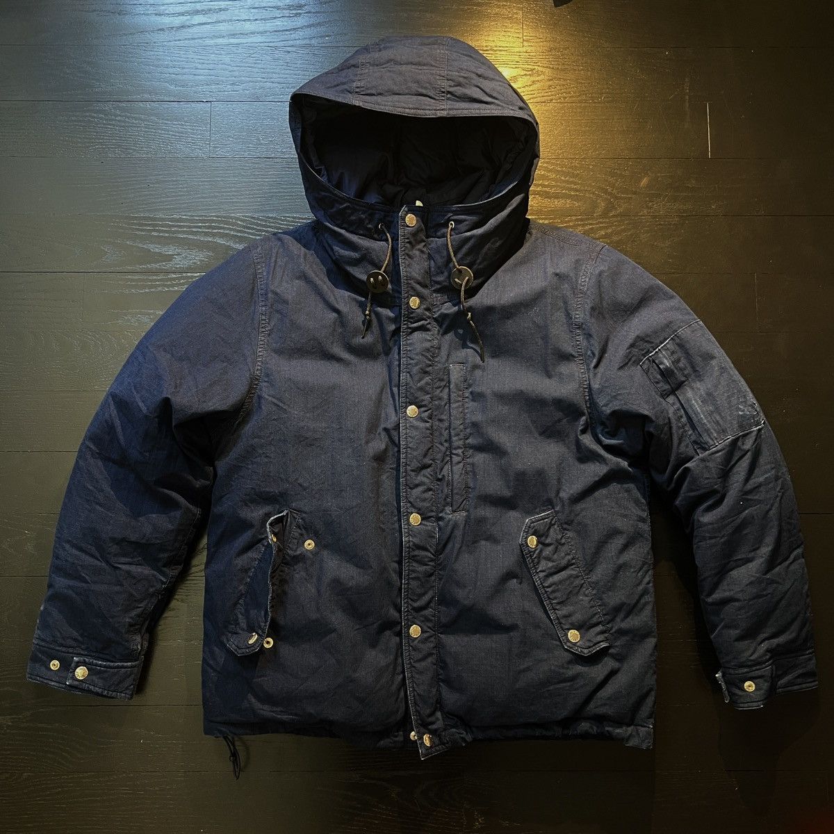 The North Face The North Face Purple Label Vintage Vintage The North Face Purple Label Navy Down Puffer Jacket Grailed