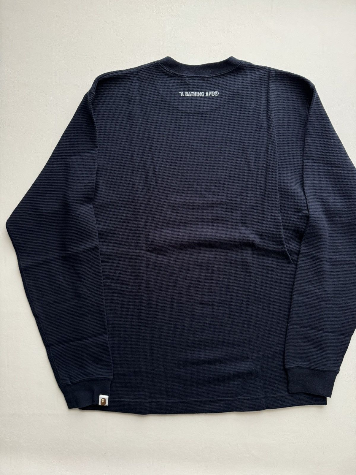 Bape Winter 2008 One Point Thermal Long Sleeve Size US L / EU 52-54 / 3 - 2 Thumbnail