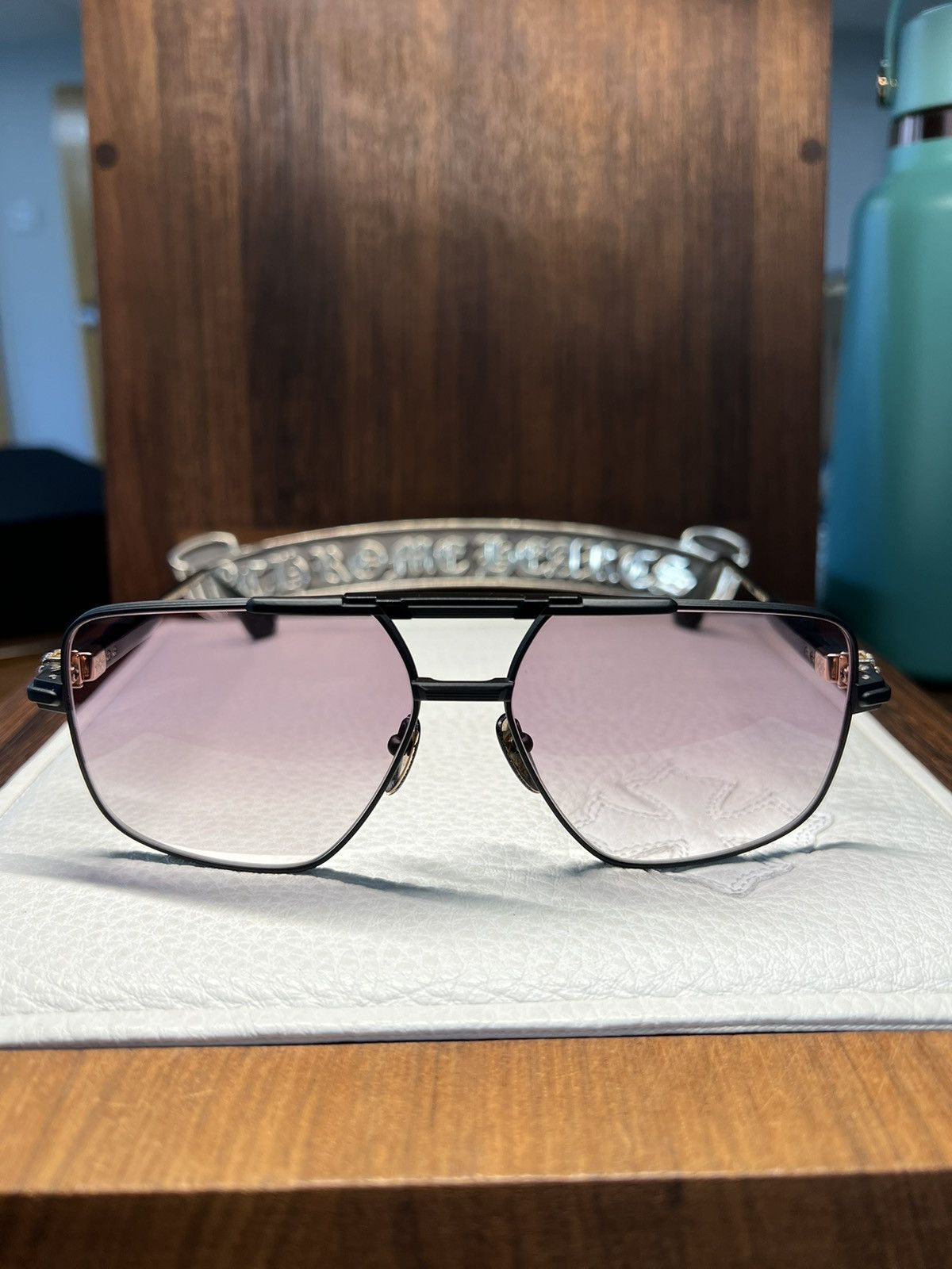 Chrome Hearts Chrome Hearts Nailer Sunglasses Size ONE SIZE - 1 Thumbnail