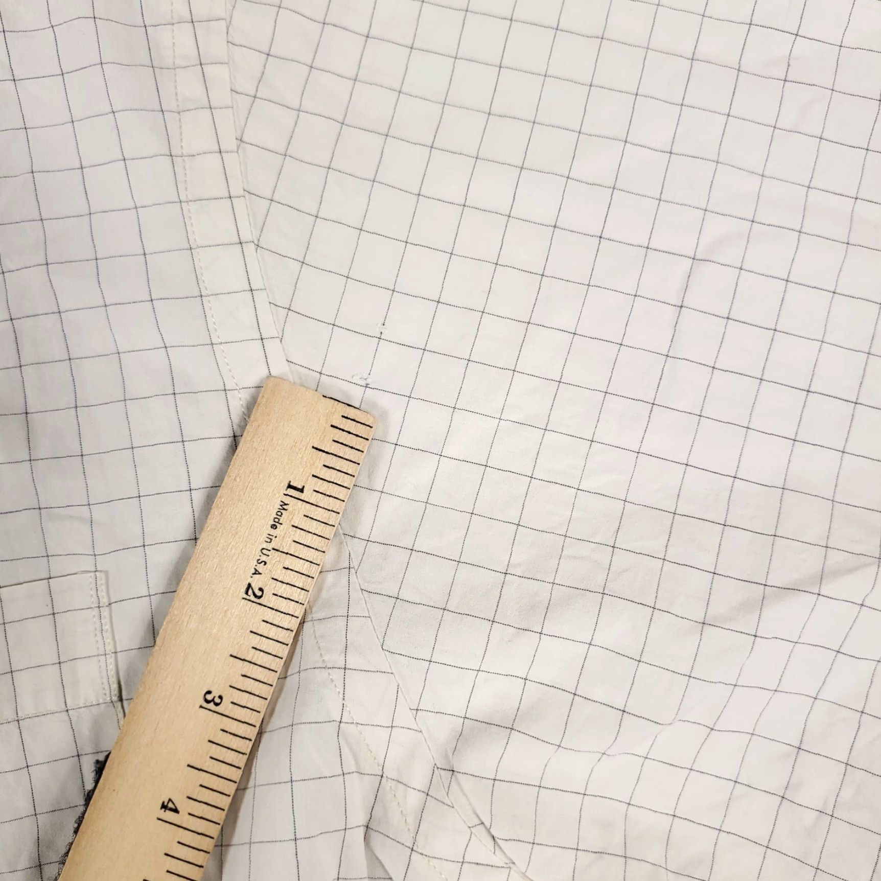 Nautica Nautica Shirt Mens 2XL Beige Check Button-Up Short Sleeve Casual Business Formal Party/Cocktail Travel Workwear Mens Size US XXL / EU 58 / 5 - 4 Thumbnail