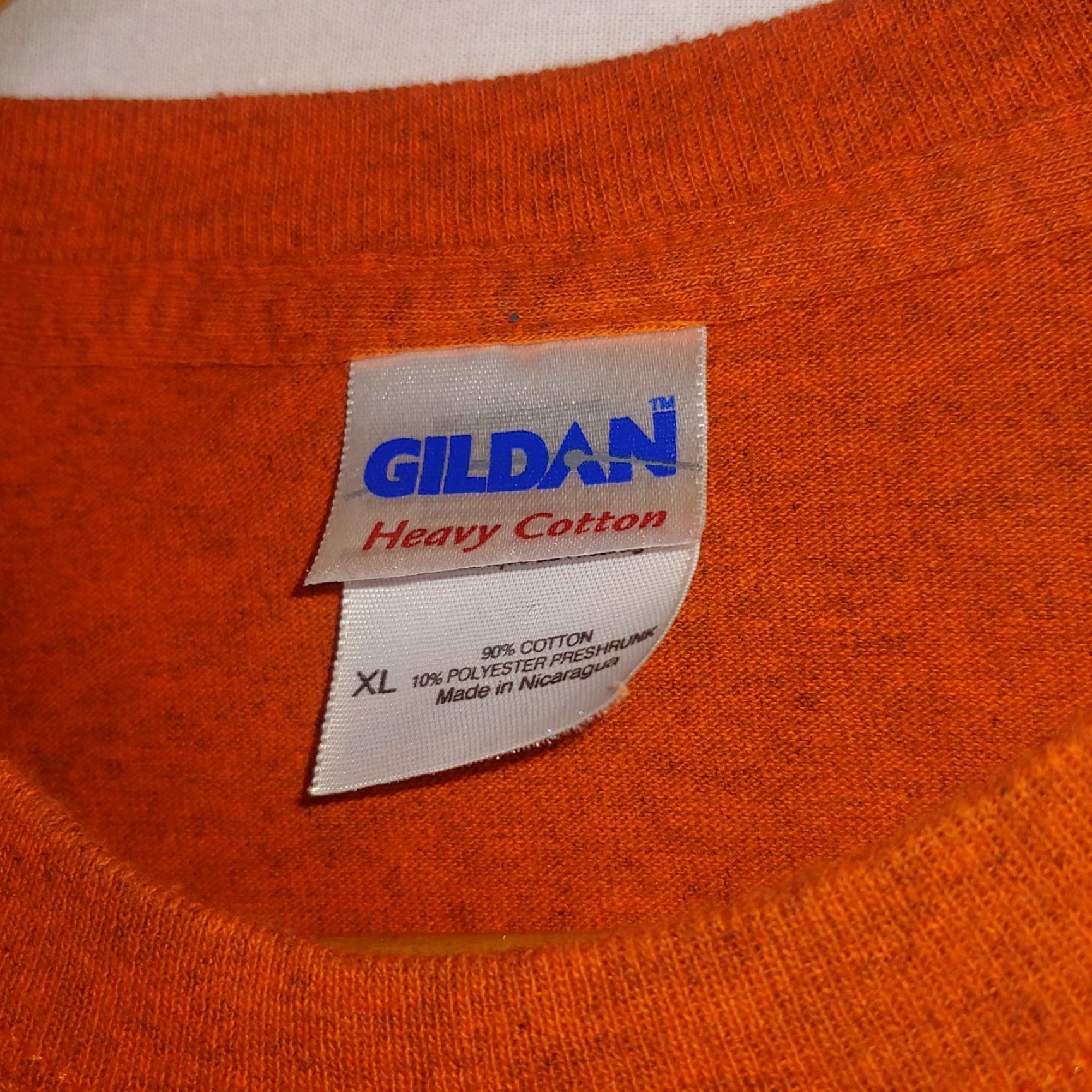 Gildan Vail Colorado Shirt XL Orange Purple Mountain Resort Ski Town Short Sleeve Mens Size US XL / EU 56 / 4 - 6 Thumbnail
