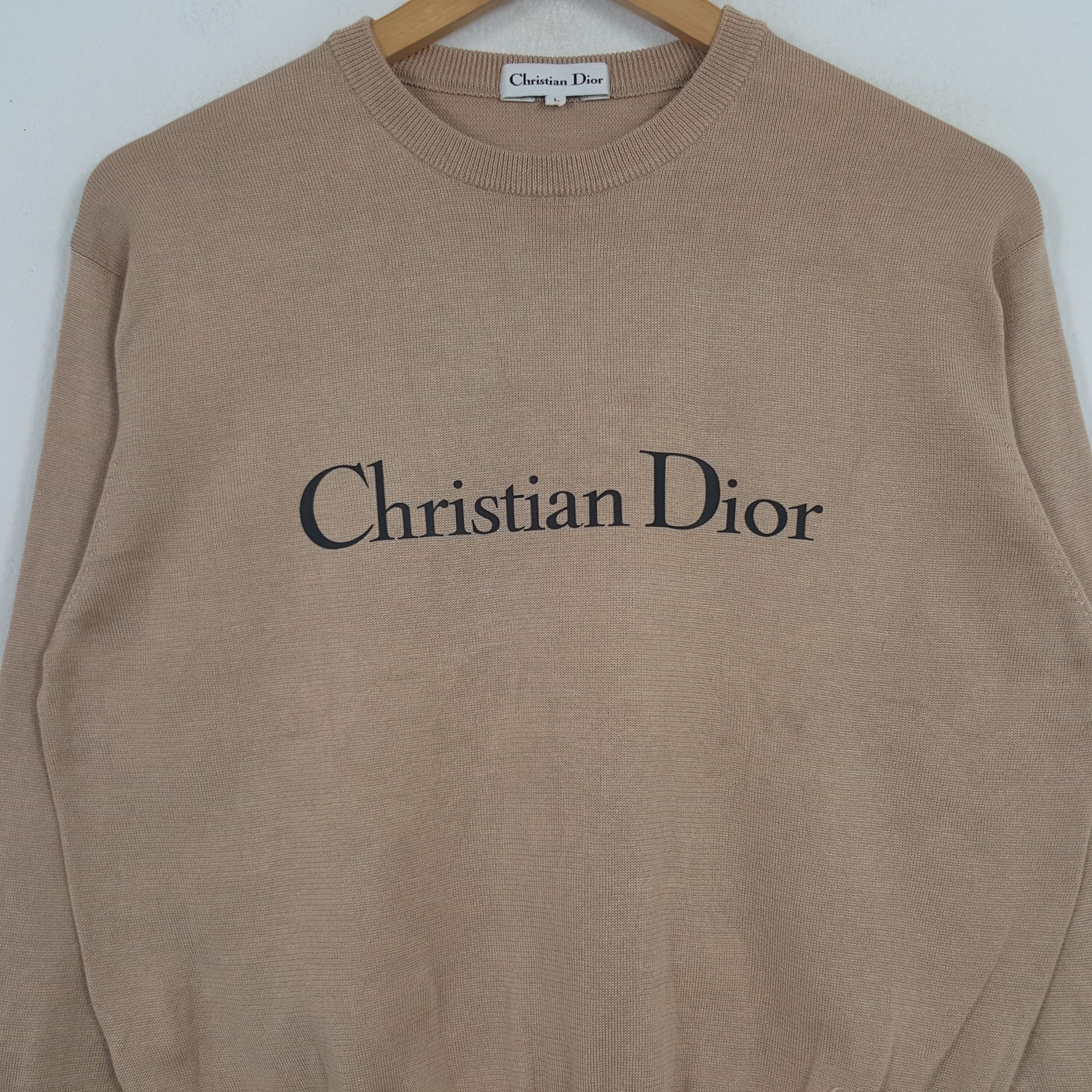 Christian Dior Monsieur × Vintage Vintage Christian Dior Italian Designer Sweatshirt Size US S / EU 44-46 / 1 - 2 Thumbnail