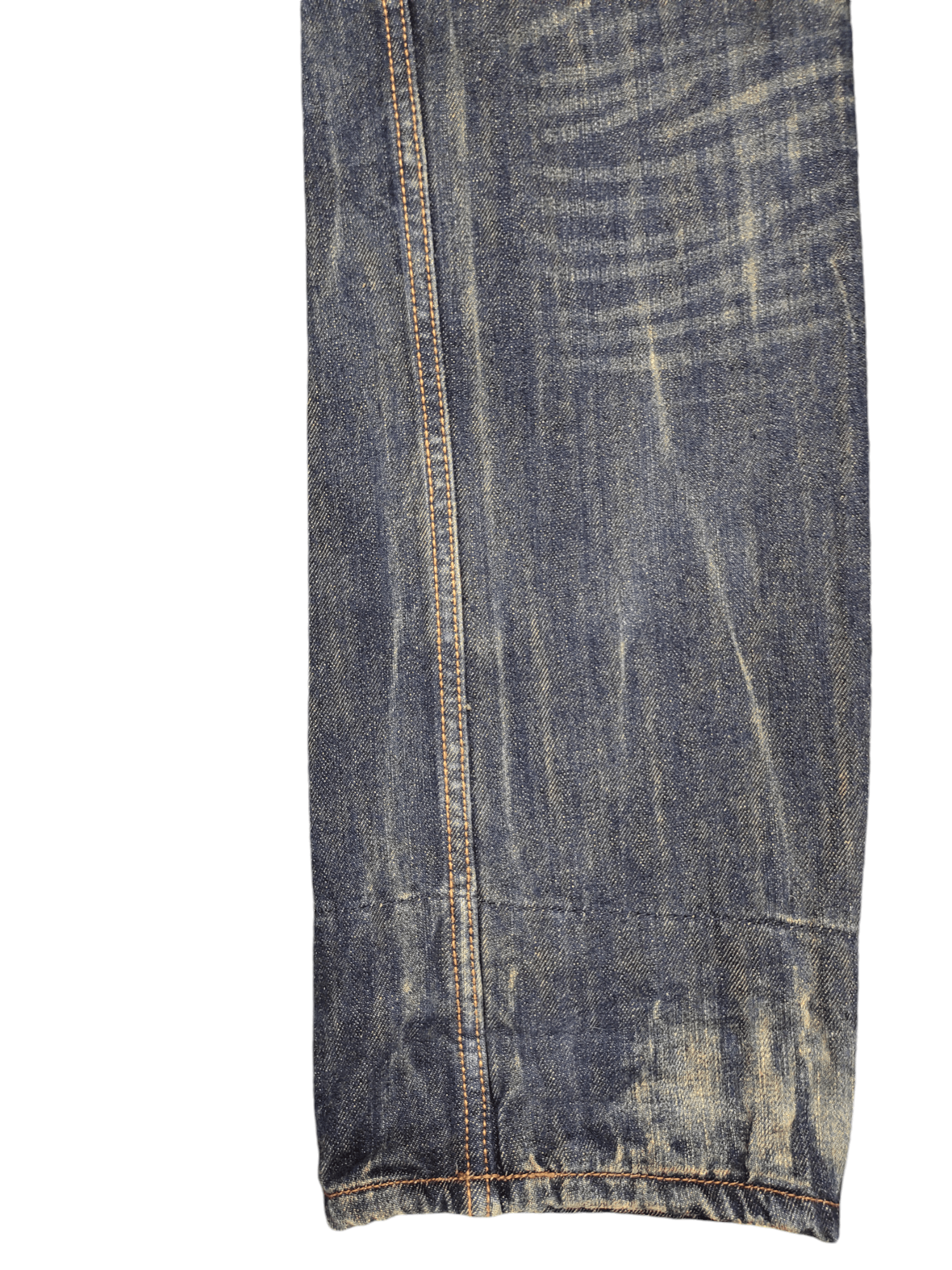 If Six Was Nine Japanese Memory Special Double Waist Jean Kapital Ppfm Style Size US 31 - 13 Thumbnail
