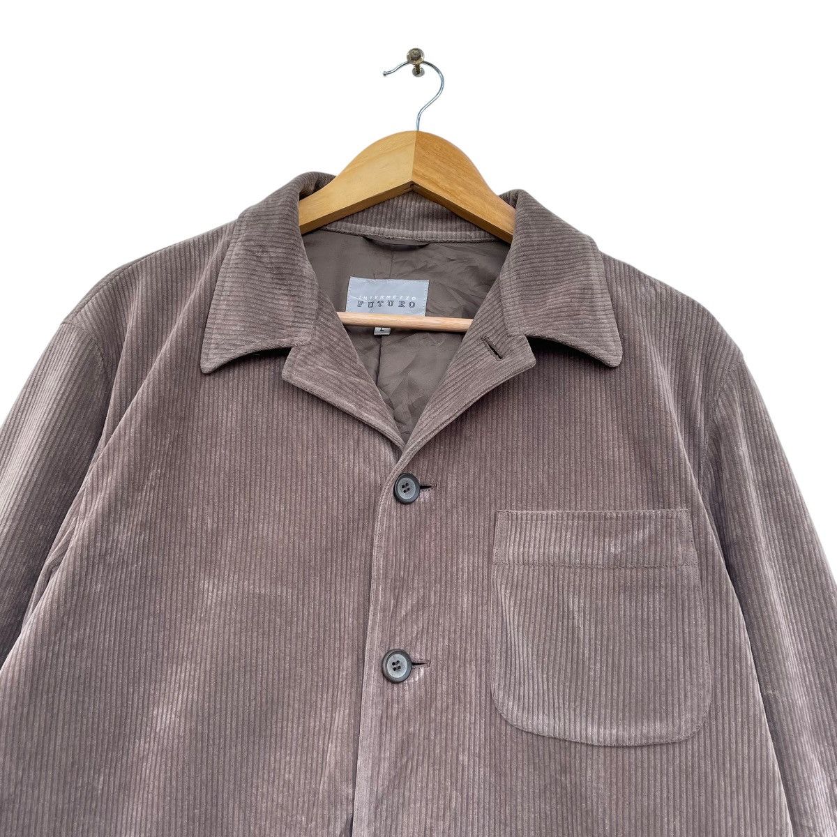 Issey Miyake 💥Vintage Intermezzo Futuro Corduroy Shirt Jacket Size US M / EU 48-50 / 2 - 3 Thumbnail