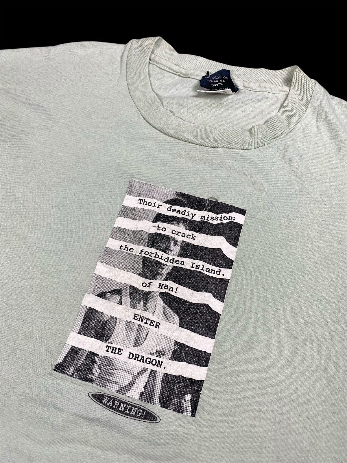 Vintage Vintage Bruce Lee Enter The Dragon Movie T-Shirt Size US L / EU 52-54 / 3 - 4 Thumbnail