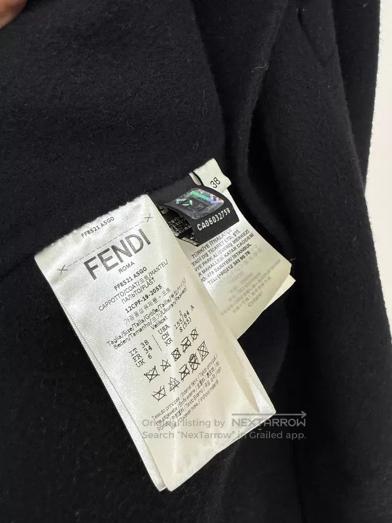 Fendi Fendi Fur Pocket Big Coat Jacket Size XS / US 0-2 / IT 36-38 - 5 Thumbnail
