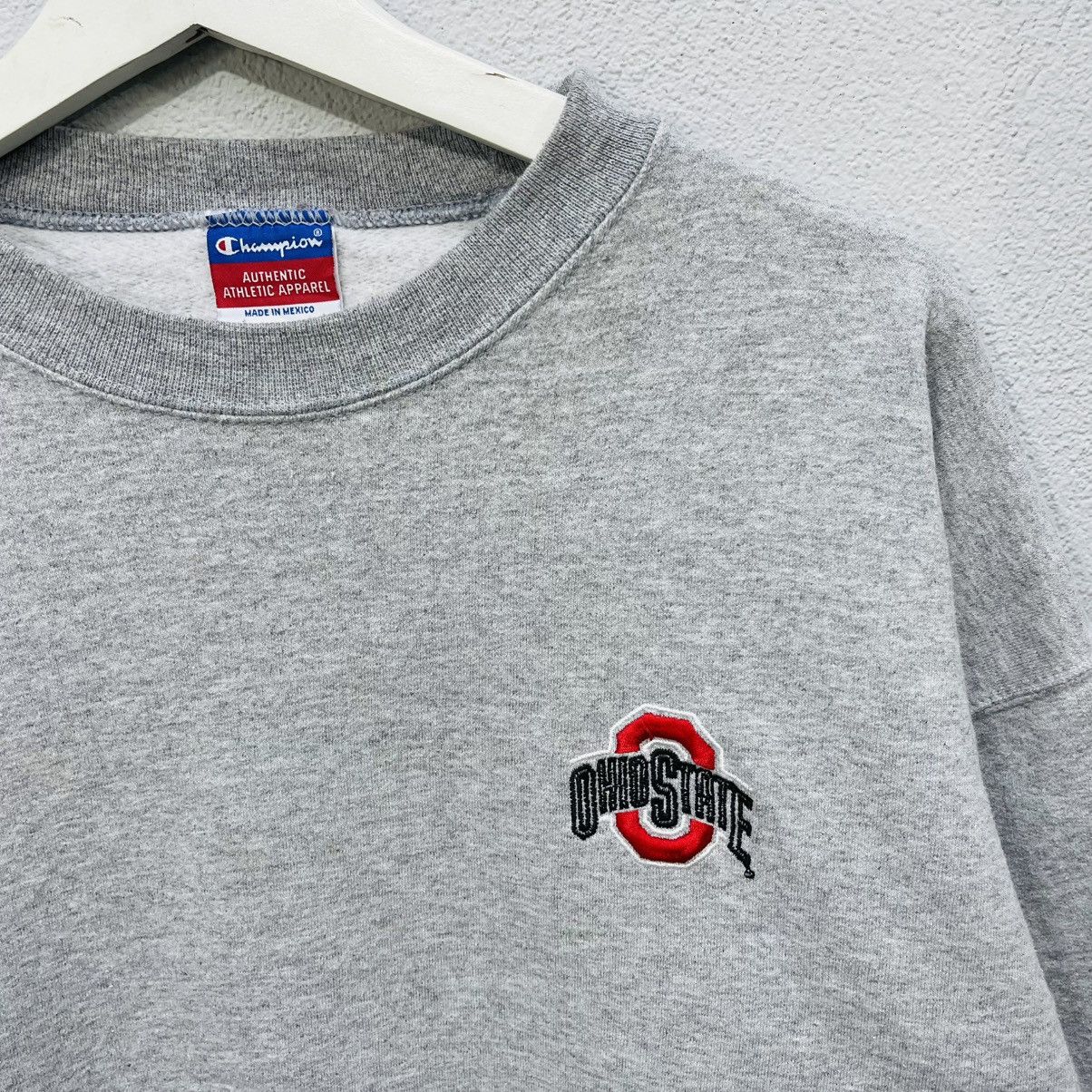 Champion Vintage 90s champion ohio states sweatshirt logo embroidery Size US L / EU 52-54 / 3 - 4 Thumbnail