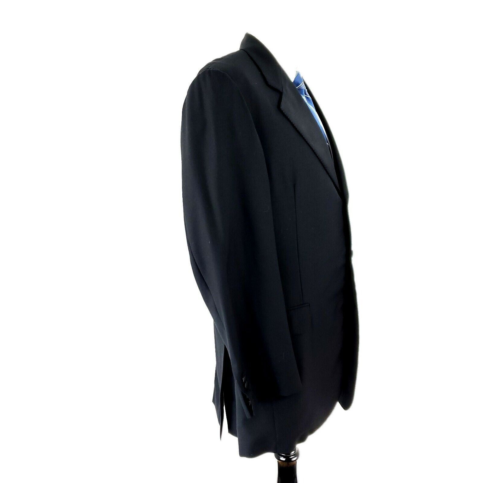 Hickey Freeman Hickey Freeman Wool 3 Felt Button Tuxedo Jacket 40L Black Su Size 40L - 8 Thumbnail