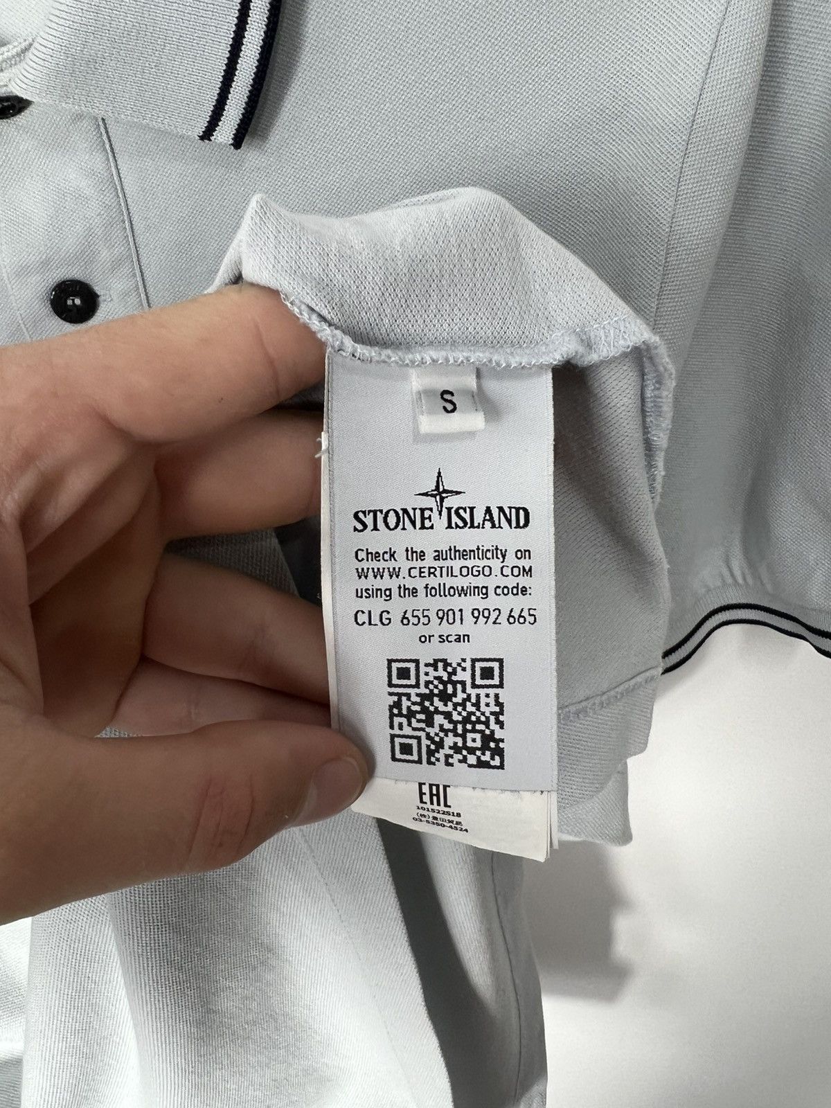 Stone Island Vintage streetwear y2k Stone Island Polo Shirt Patch Program Size US S / EU 44-46 / 1 - 6 Thumbnail
