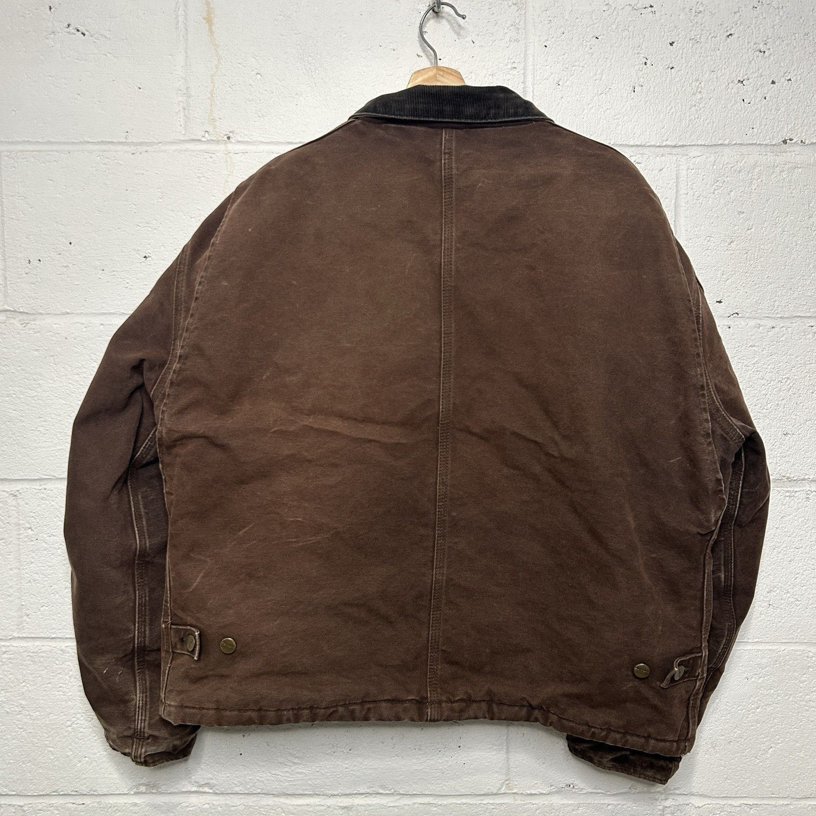 Carhartt Vintage Carhartt Quilted Traditional Jacket “Dark Brown” J22 Size US XL / EU 56 / 4 - 2 Thumbnail