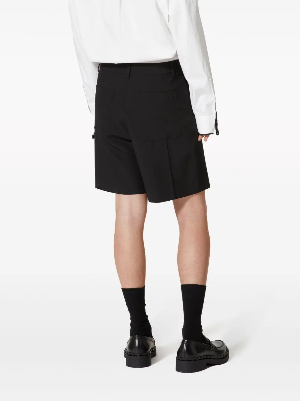 Valentino o1y0525 Short in Black Size US 32 / EU 48 - 3 Thumbnail