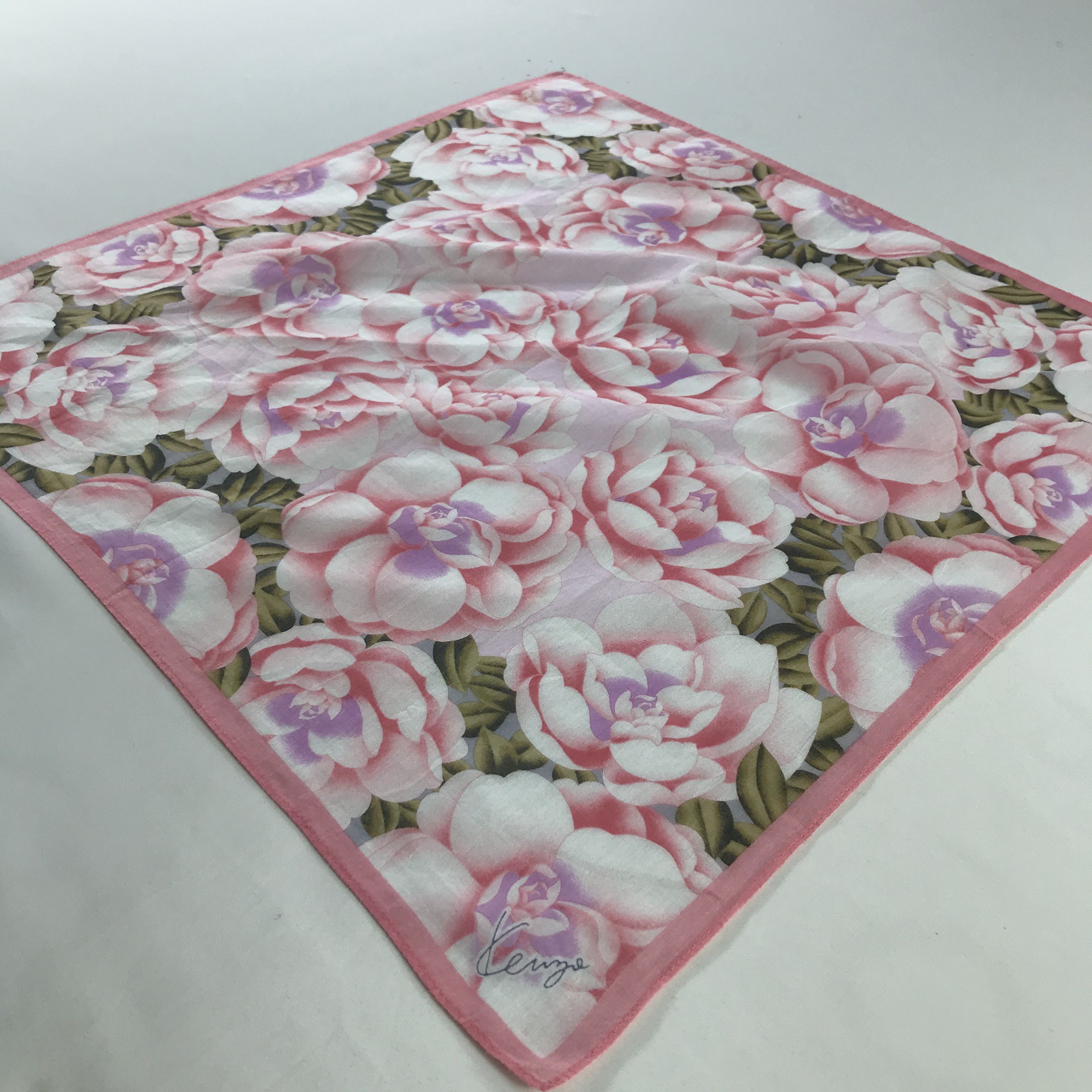 Kenzo × Vintage Kenzo Bandana / Handkerchief / Neckerchief - S564 Size ONE SIZE - 2 Thumbnail