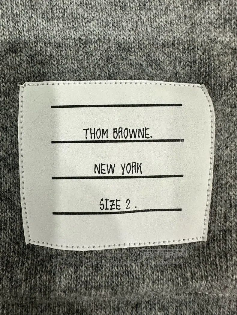 Thom Browne Thom Browne Gray Cashmere Hoodie Size US M / EU 48-50 / 2 - 4 Thumbnail