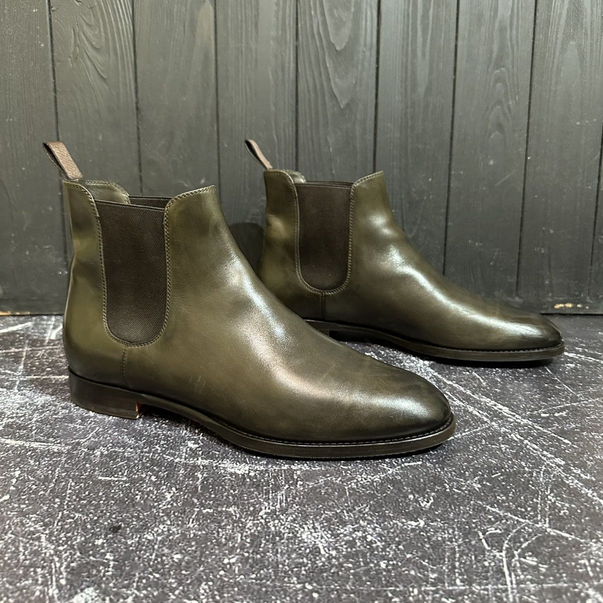 Santoni SANTONI Men’s Leather Chelsea Size 40 EU 7 US Size US 7 / EU 40 - 3 Thumbnail
