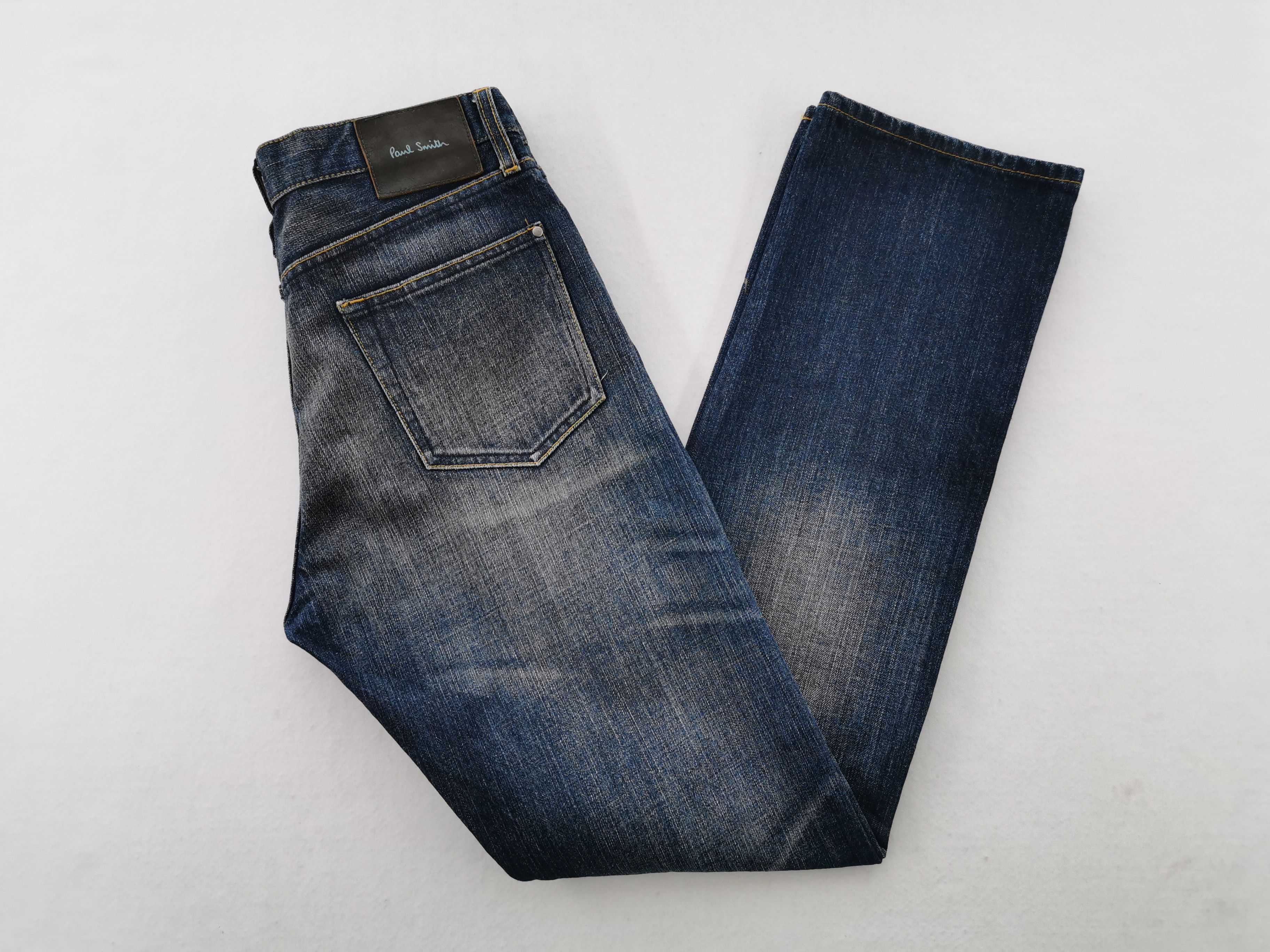Paul Smith Paul Smith Embroidery Floral Denim Waist 29 Size US 29 - 4 Thumbnail