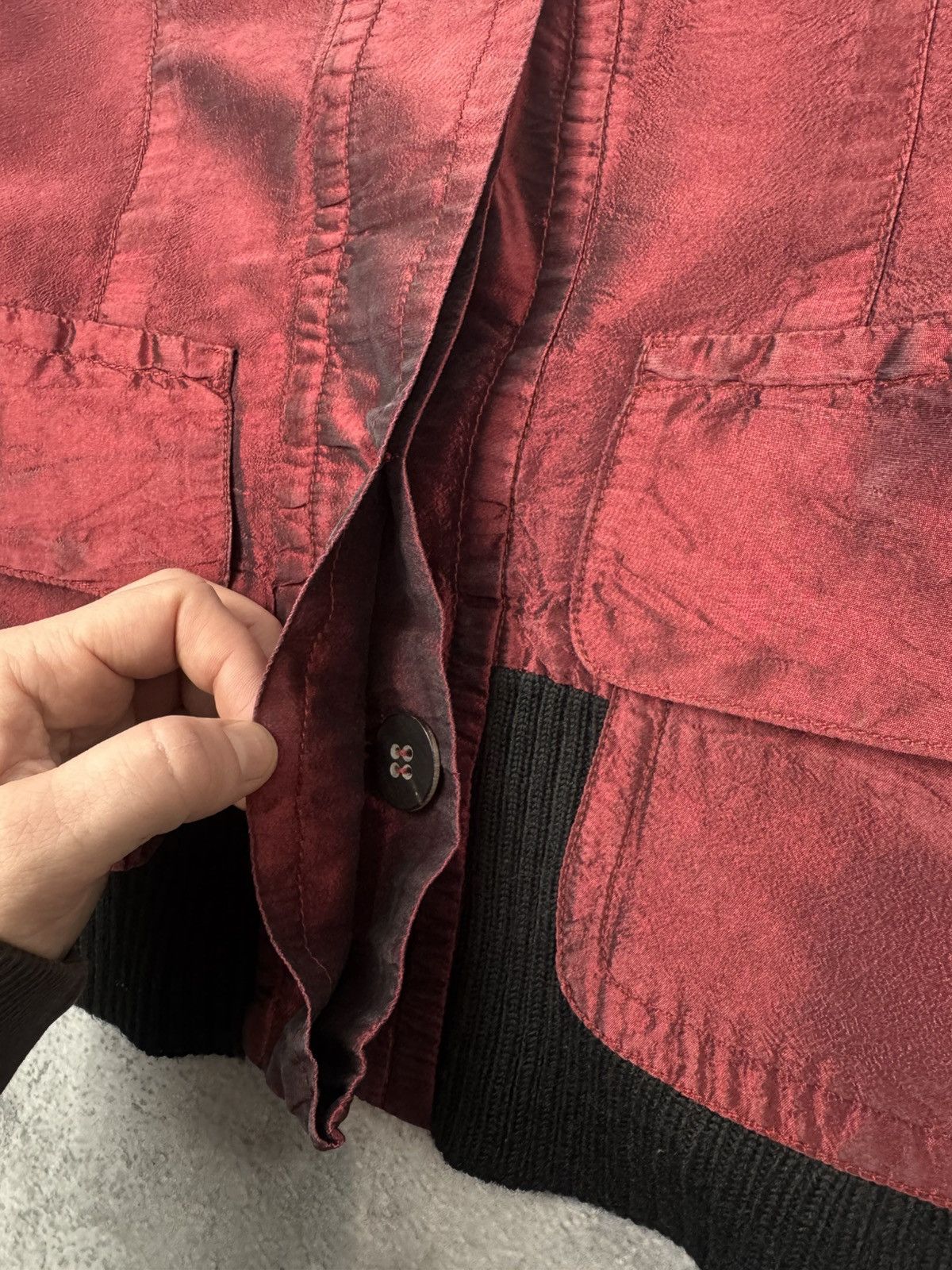Other Uli Schneider Women Jacket Burgundy Size М Size M / US 6-8 / IT 42-44 - 6 Thumbnail