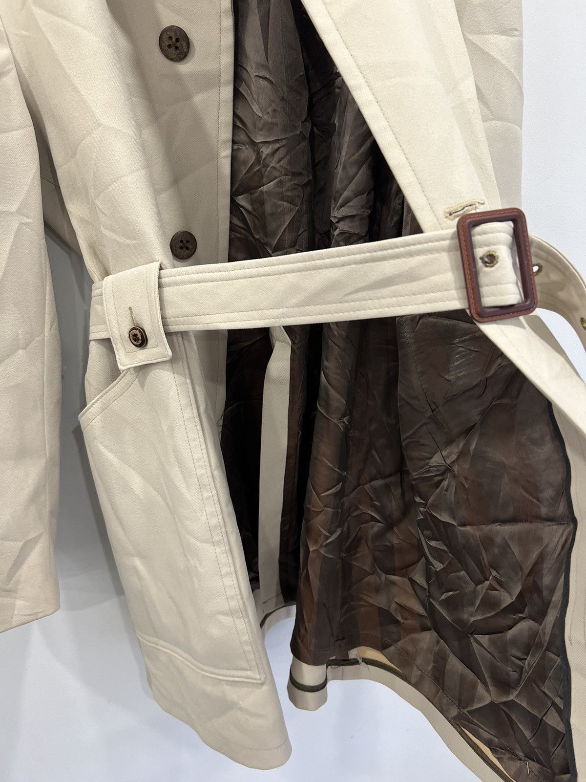 Vintage Vintage Trench Coat Jacket Size 42 belt strap Size US M / EU 48-50 / 2 - 7 Thumbnail