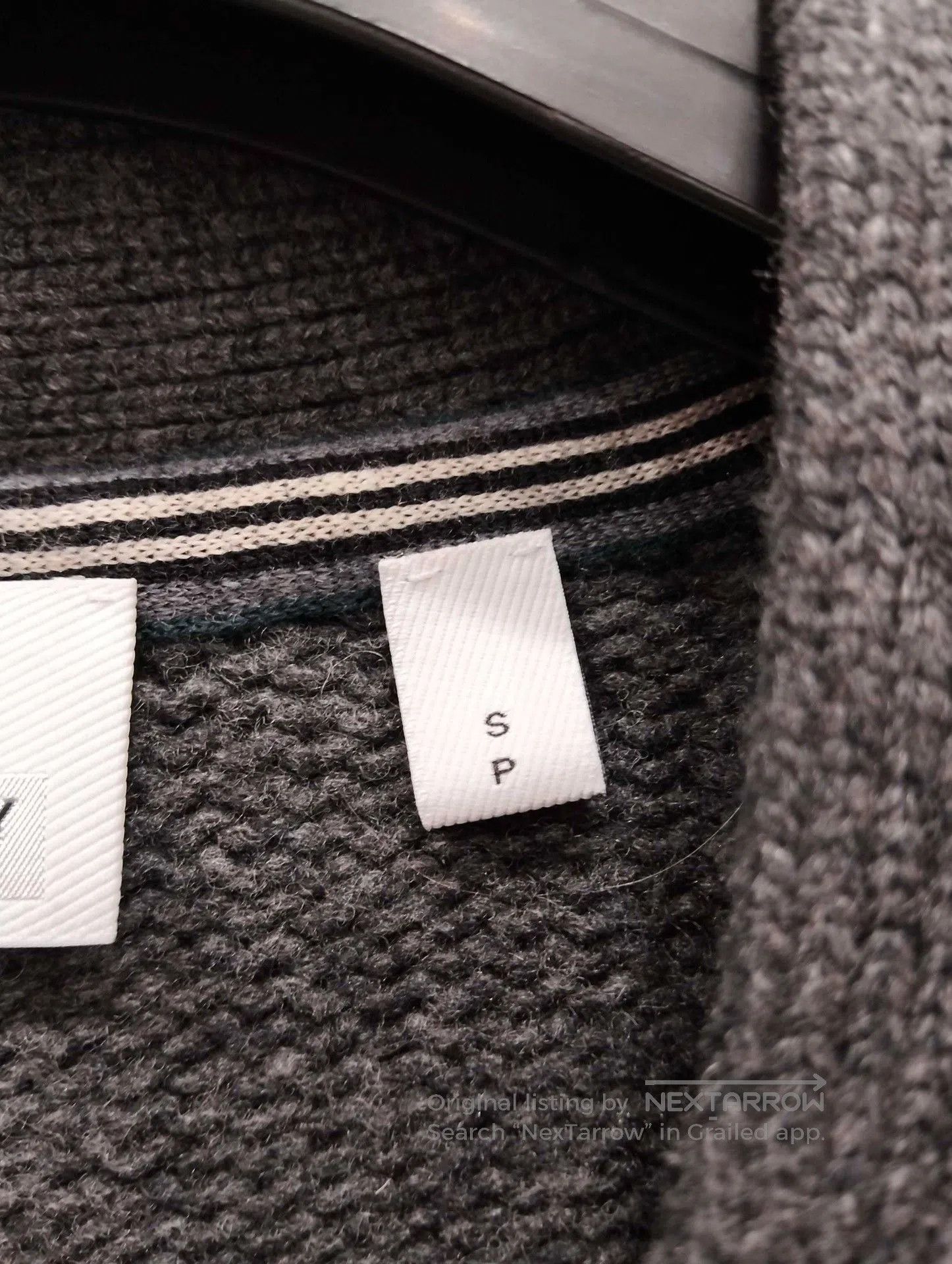 Burberry Burberry Gray Argyle Pattern Cardigan. Size US S / EU 44-46 / 1 - 5 Thumbnail