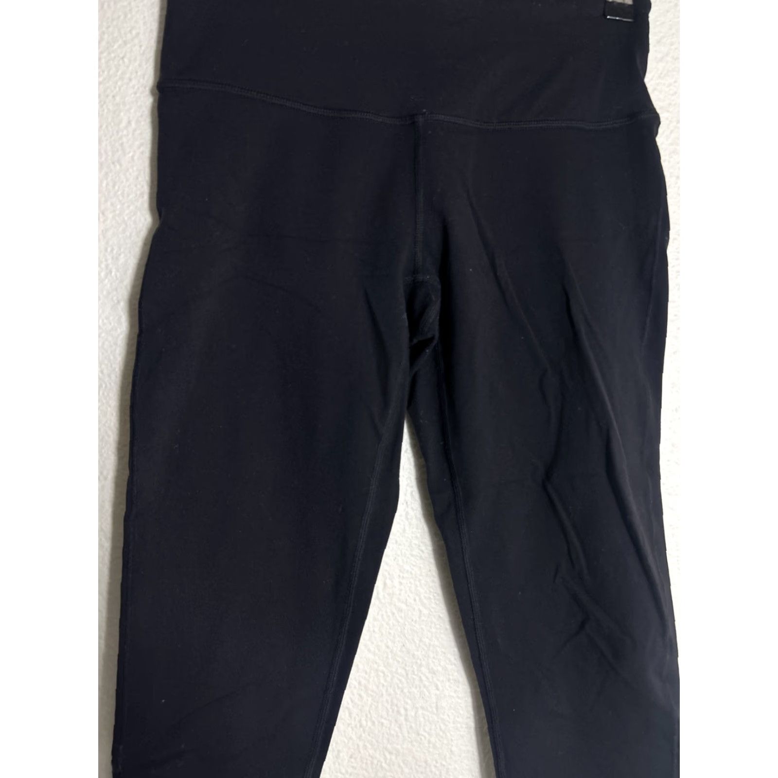 Prana VINTAGE Prana Womens Small Black Leggings Yoga Pants 24x20 Size 28" / US 6 / IT 42 - 3 Thumbnail