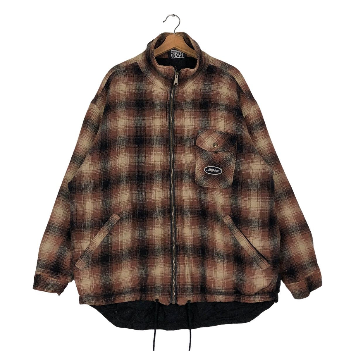 Hysteric Glamour 🔥CHECKED TARTAN DESIGN ANORAK JACKET SCOMTHESSA Size US L / EU 52-54 / 3 - 1 Thumbnail