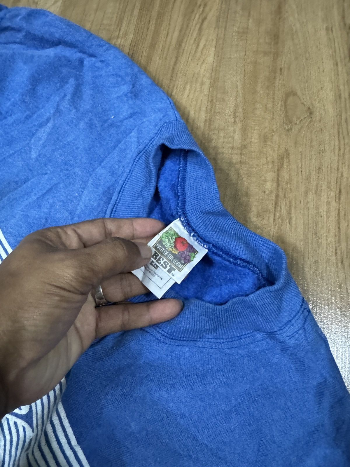 Nike × Vintage Rare Vintage Nike Fruit Of The Loom Sweatshirt Size US L / EU 52-54 / 3 - 2 Thumbnail