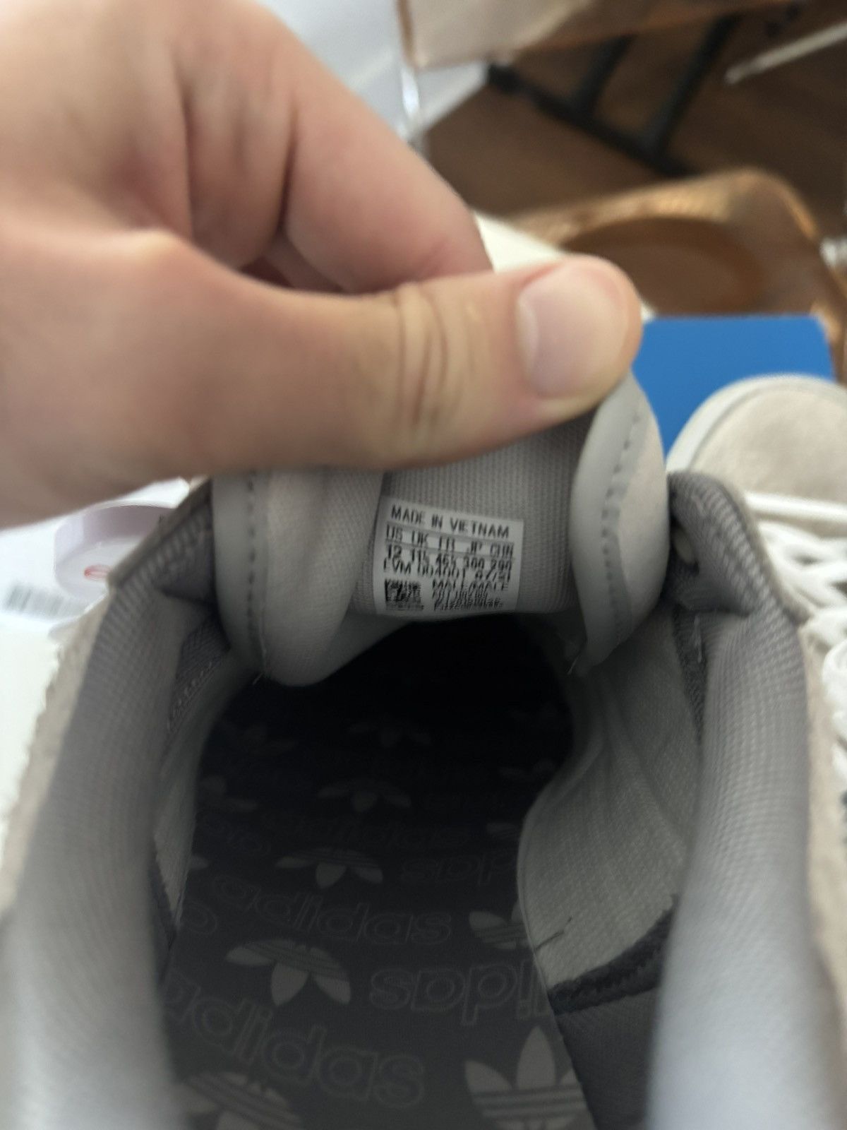 Adidas Rare Adidas Rod Laver Gray Size US 12 / EU 45 - 8 Thumbnail
