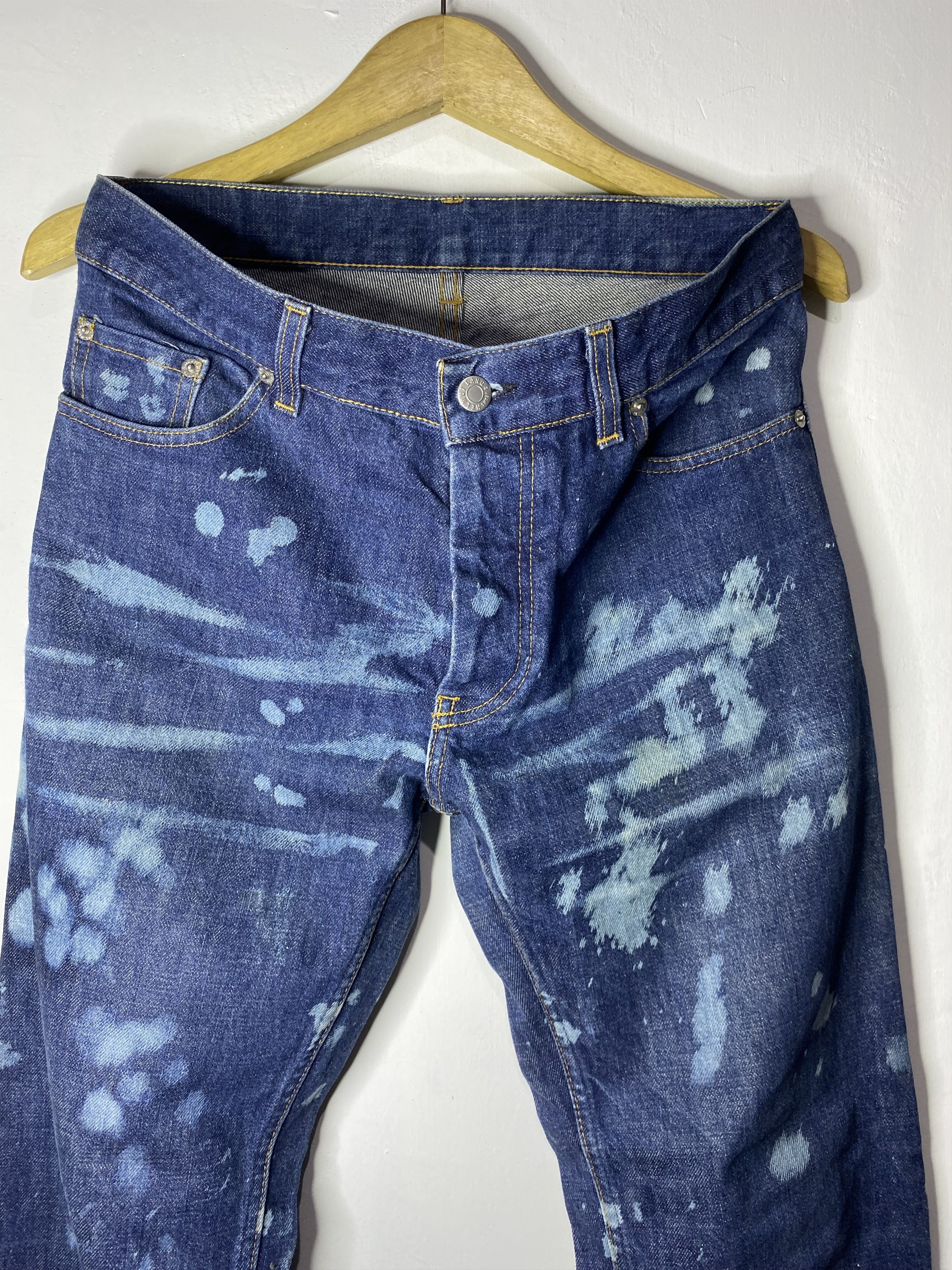 Designer × Helmut Lang SS00 painter classic raw denim Size US 31 - 3 Thumbnail