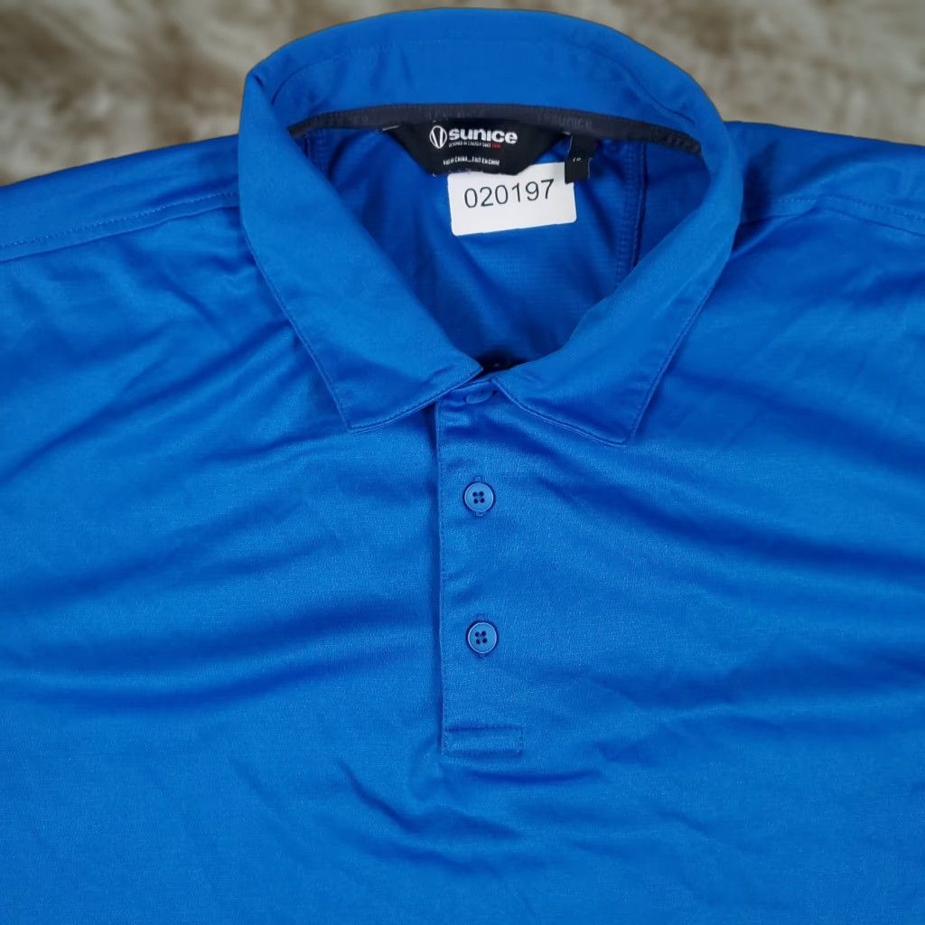 Vintage Sunice Polo Shirt Mens XL Blue Golf Casual Short Sleeve Adult Size US XL / EU 56 / 4 - 1 Thumbnail