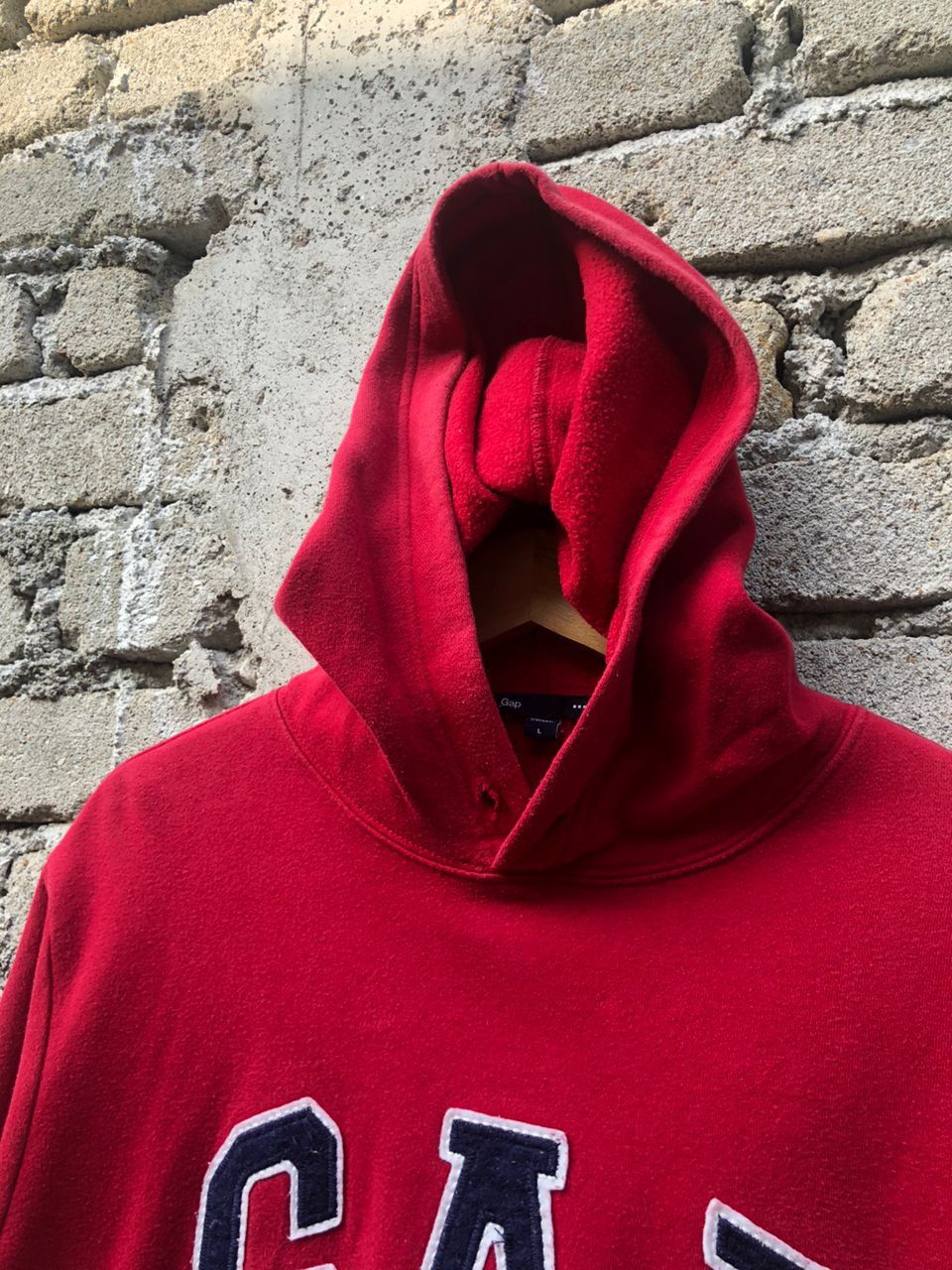 Gap GAP Logo Hoodie Fullover Red Size US L / EU 52-54 / 3 - 5 Thumbnail
