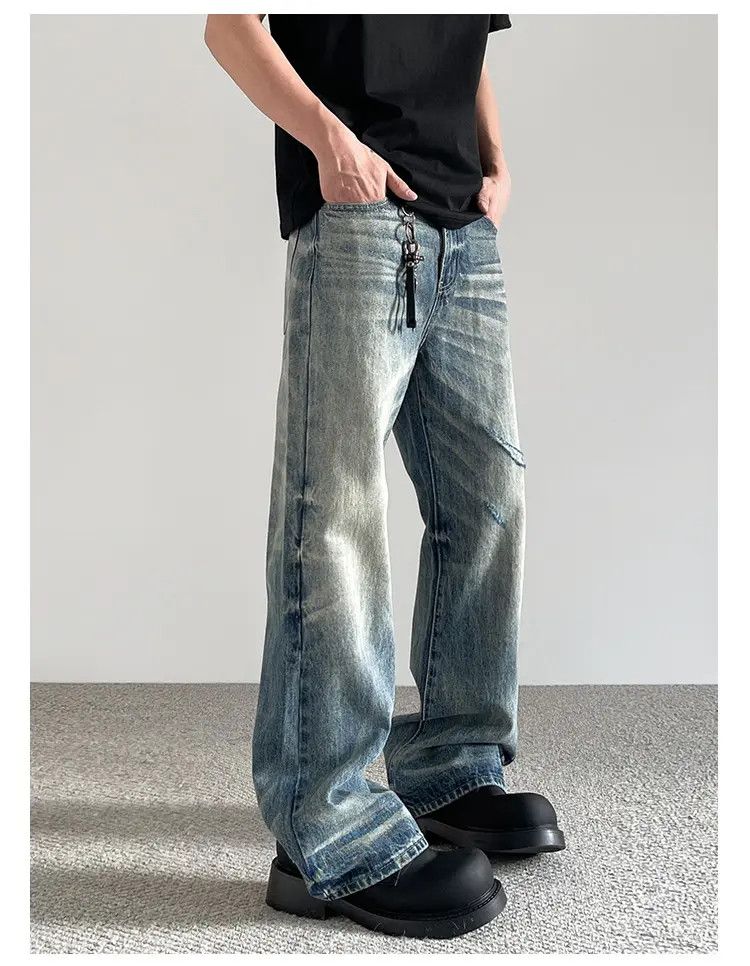 Japanese Brand × Jean Blue Washed Denim Jeans Size US 32 / EU 48 - 4 Thumbnail