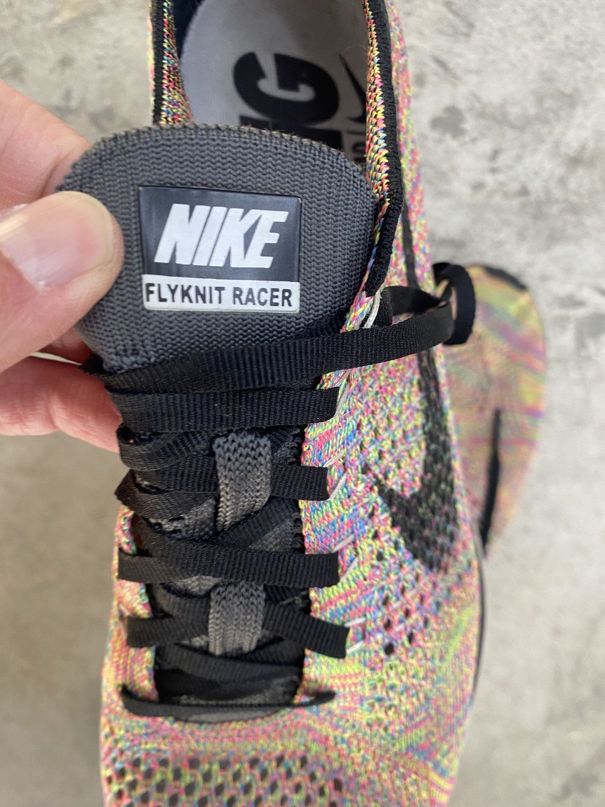 Nike Nike Flyknit Racer 3.0 Multi-Color 2016 Size US 10.5 / EU 43-44 - 7 Thumbnail