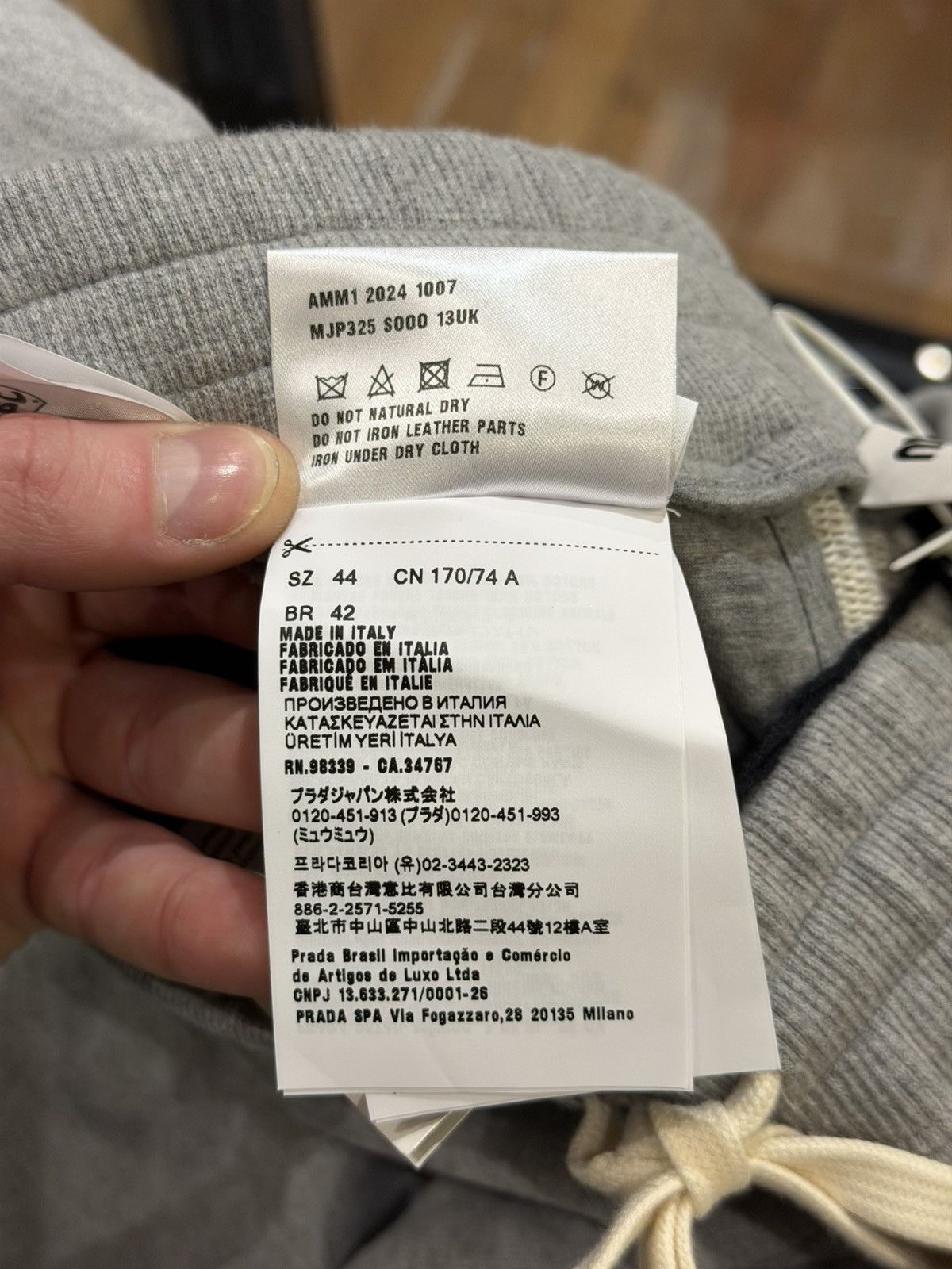 Miu Miu Miu Miu Logo Patch Track Pants - Grey Size US 34 / EU 50 - 7 Thumbnail