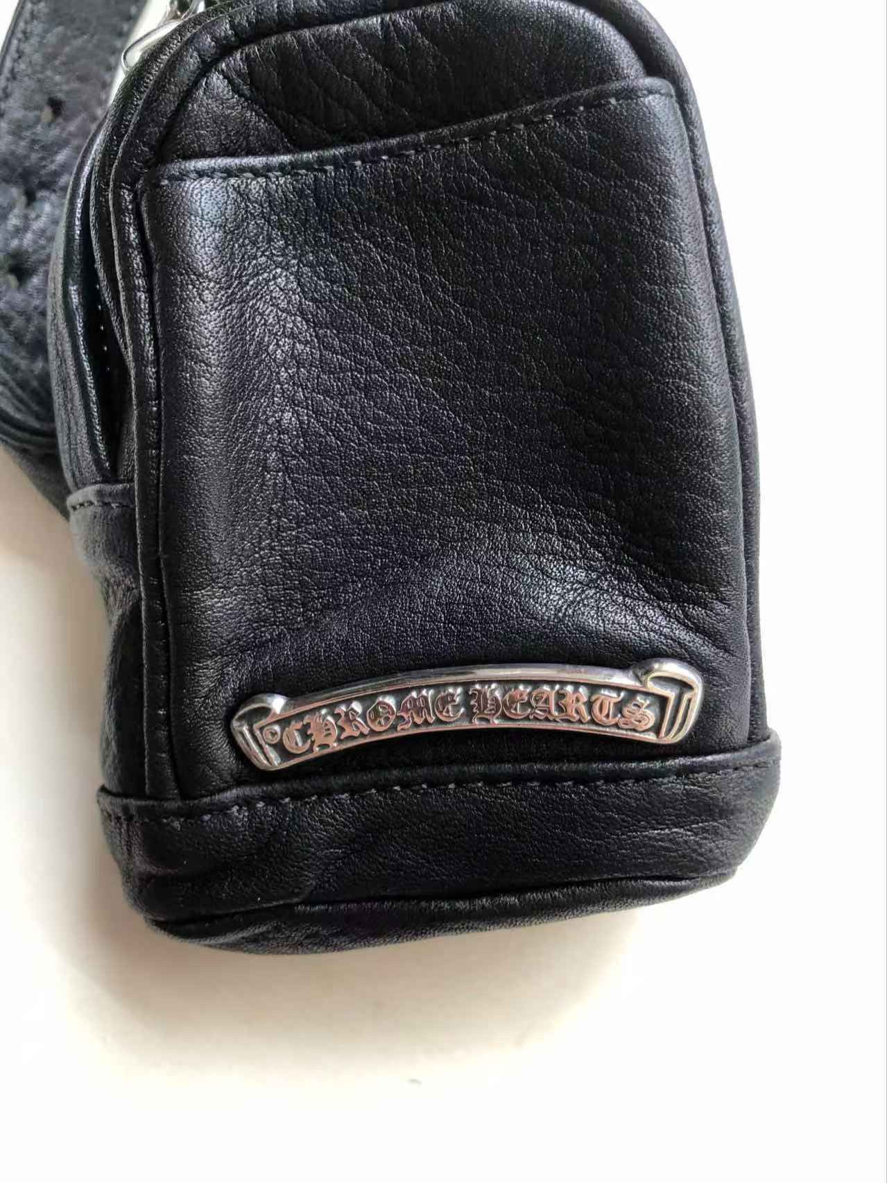 Chrome Hearts Chrome Hearts Black Wrist Bag Size ONE SIZE - 4 Thumbnail