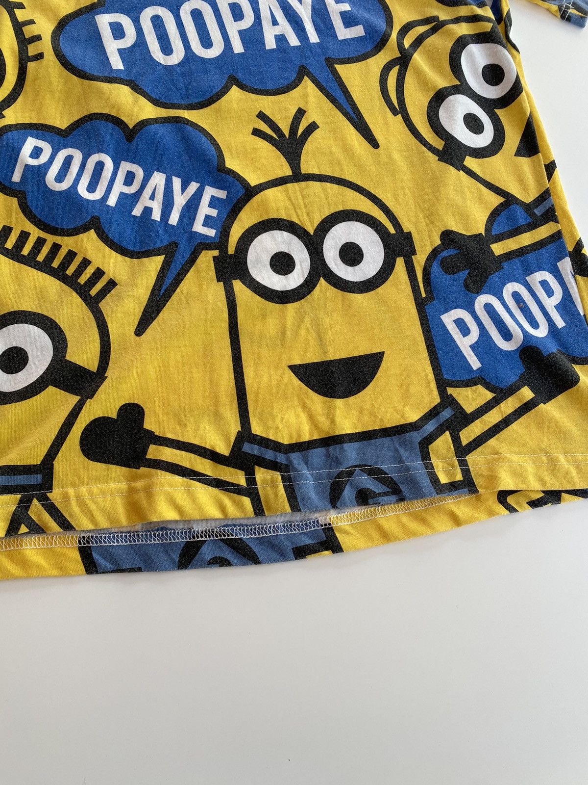 Cartoon Network × Universal Studios × Vintage Vintage Minion Poopaye Tee Full Printed Size US M / EU 48-50 / 2 - 5 Thumbnail