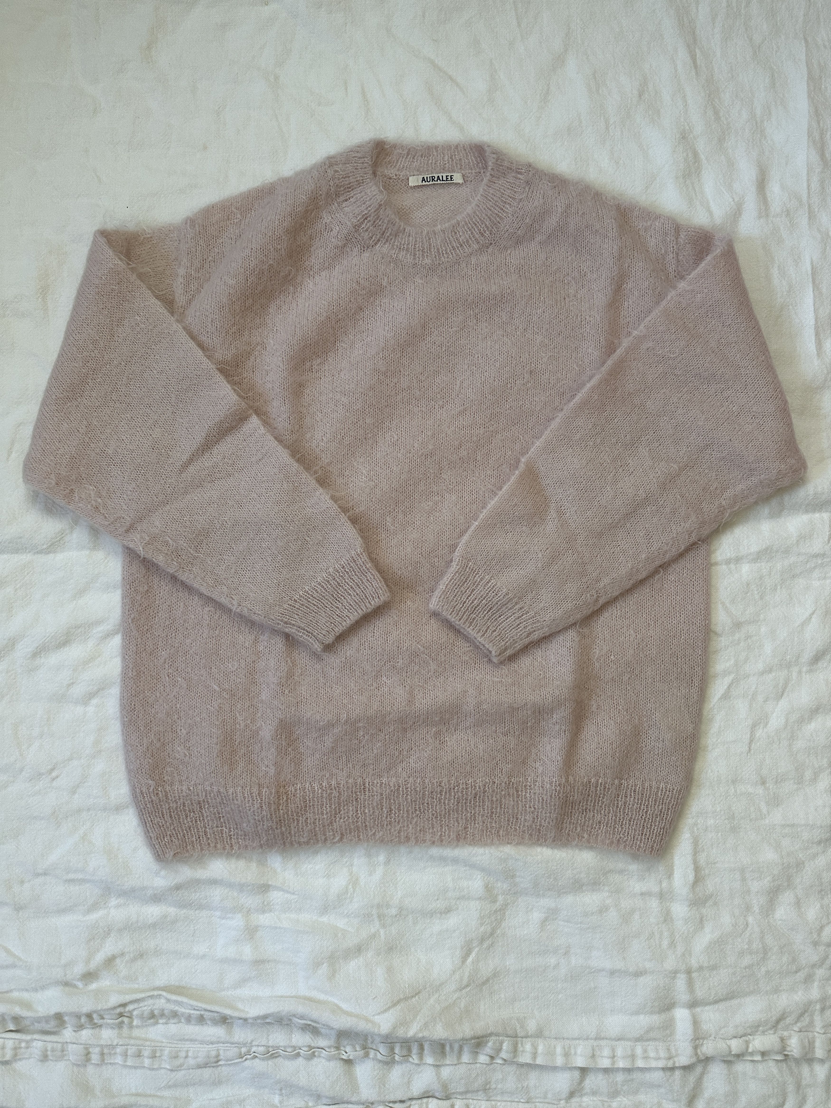 Auralee SUPER MILLED KNIT BIG CARDIGAN | Grailed