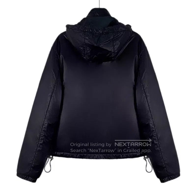 Loewe Loewe 23 Model Black Logo Leather Patch Hooded Drawstring Size US S / EU 44-46 / 1 - 2 Thumbnail