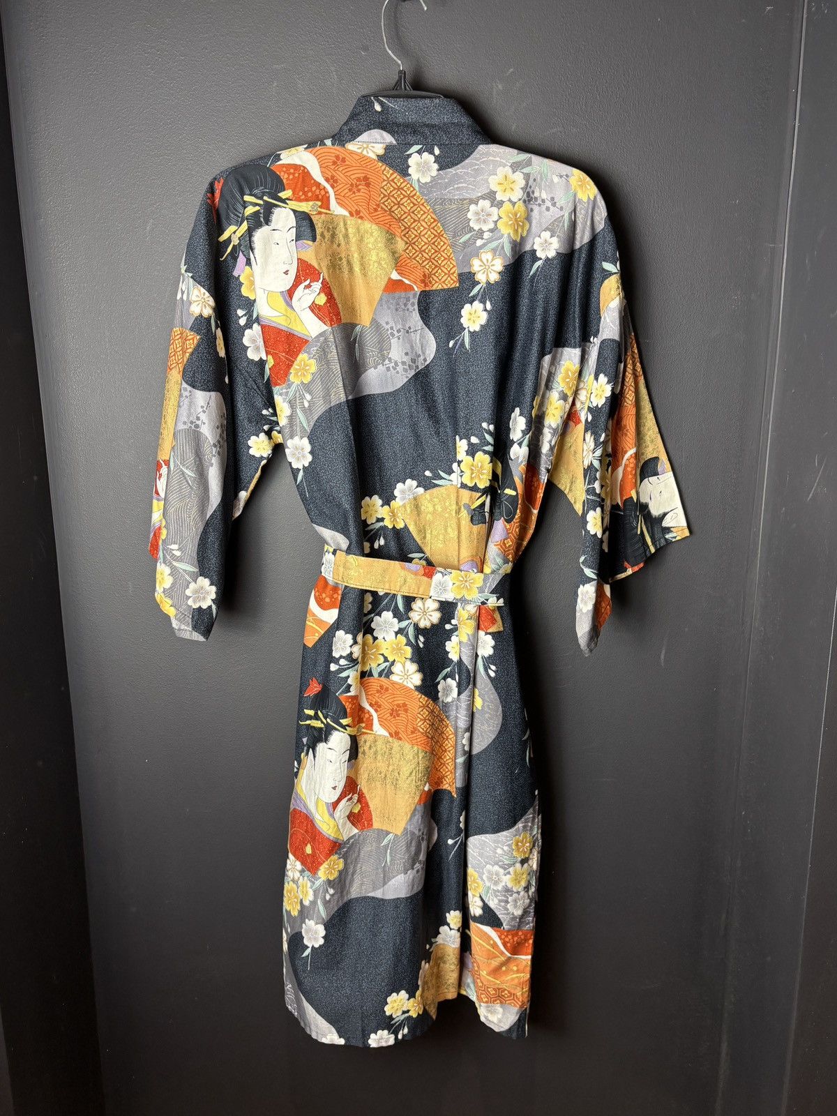 Vintage Made in Japan Vintage Bobe Cotton Bath Sleep Lounge Kimono Size L / US 10 / IT 46 - 7 Thumbnail