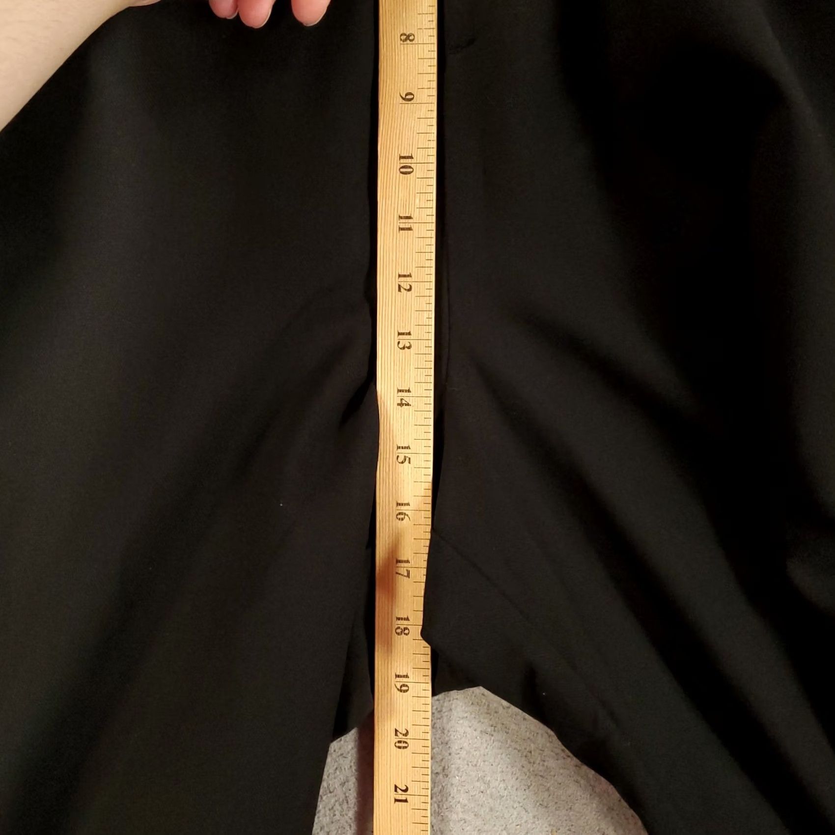 Torrid Torrid Pants Dress Pants Wide-Leg 22W Black Twill High Rise NWT Plus Size Womens - Studio by Torrid Size 30" / US 8 / IT 44 - 3 Thumbnail