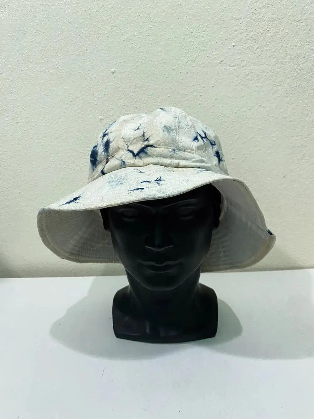 Japanese Brand × Vintage Japanese Brand Distressed Design Bucket Hat Size ONE SIZE - 3 Thumbnail