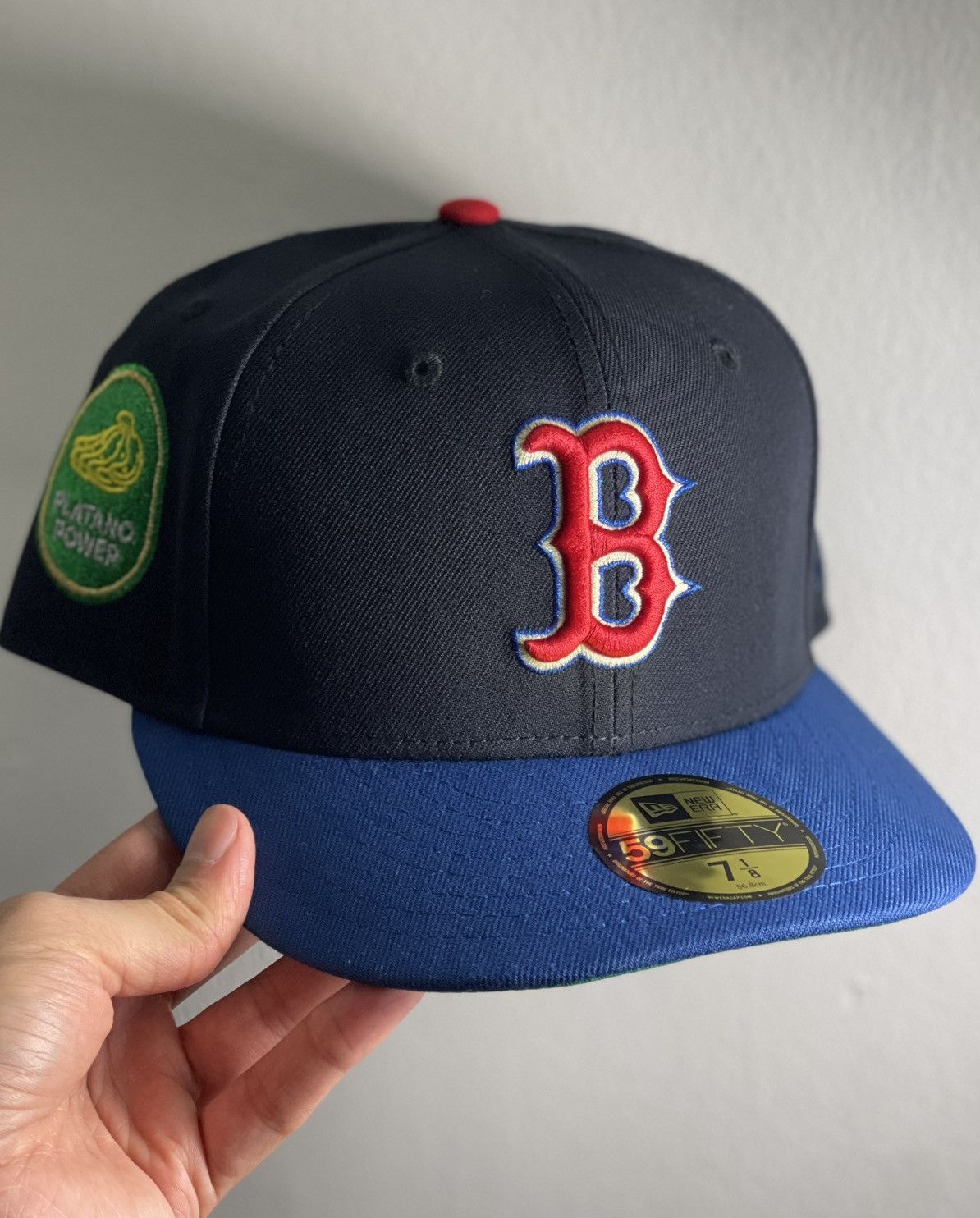 MyFitteds 7 1/8 MyFitteds Exclusive “Platano Power” Boston Red Sox Size ONE SIZE - 1 Thumbnail