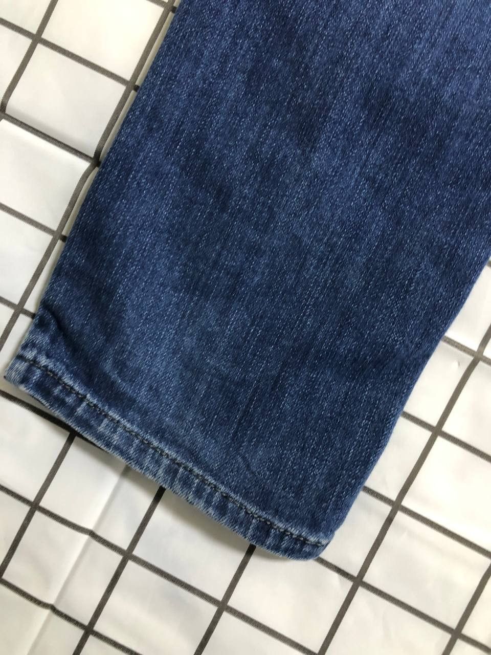 Diesel Diesel Thavar 0880G Faded Whiskered Denim Slim Jeans Size US 32 / EU 48 - 16 Thumbnail