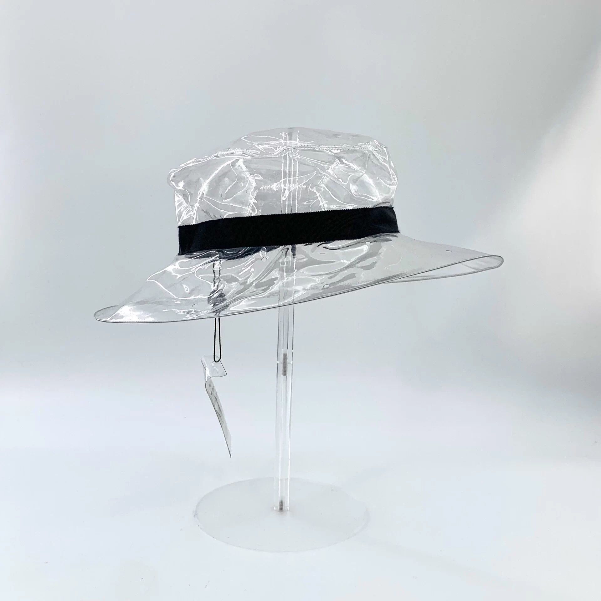 Chanel Chanel Transparent Logo Cotton Bucket Hat 60cm M Size ONE SIZE - 2 Thumbnail