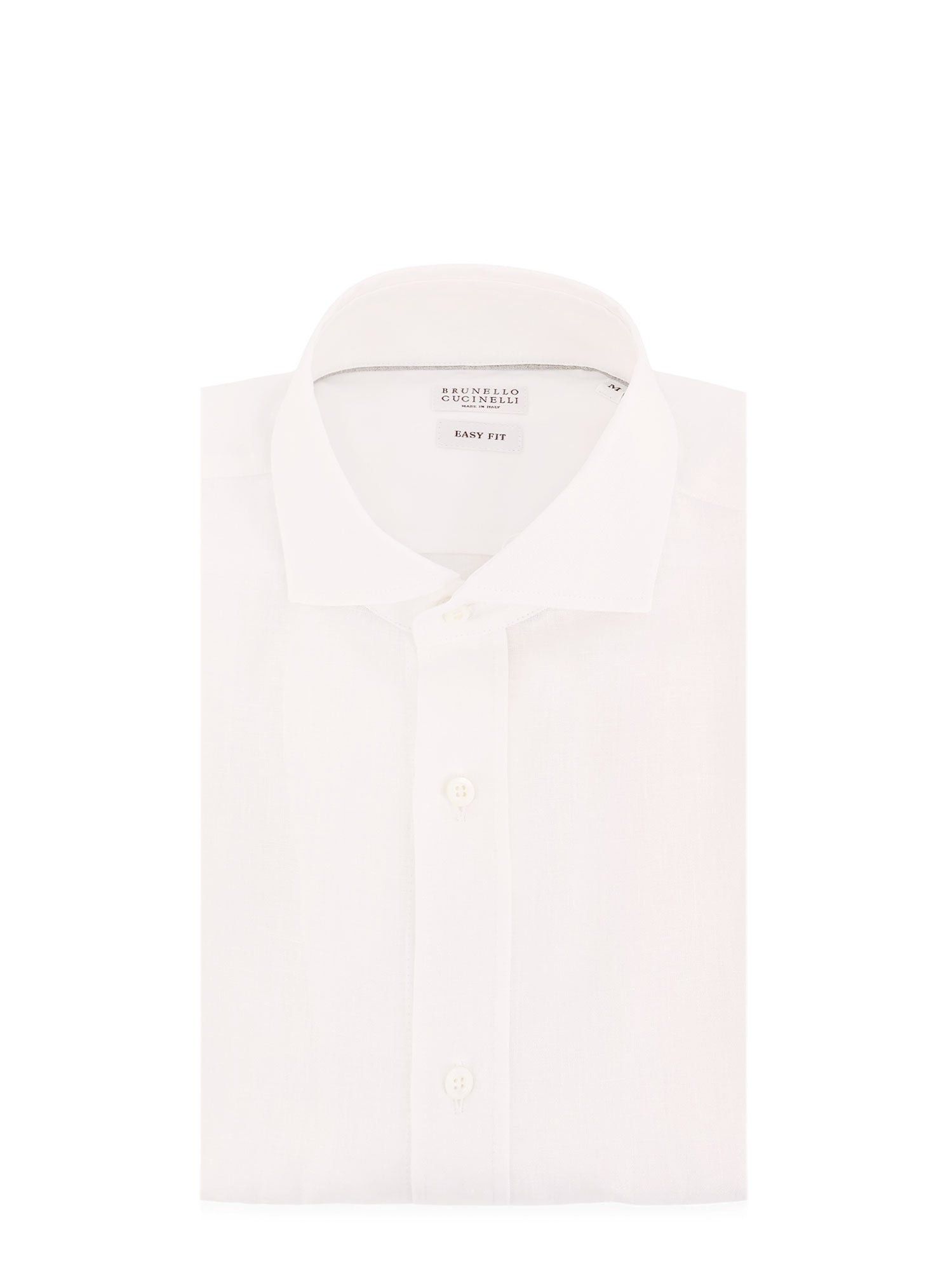 Brunello Cucinelli｜ (M0B137444G C7220) White cotton jersey logo T-shirt – Daniello.com