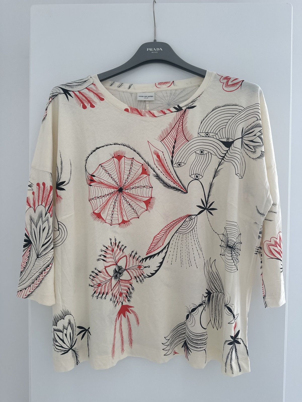 Dries Van Noten Dries Van Noten Archive Abstract T-shirt Size S / US 4 / IT 40 - 1 Thumbnail