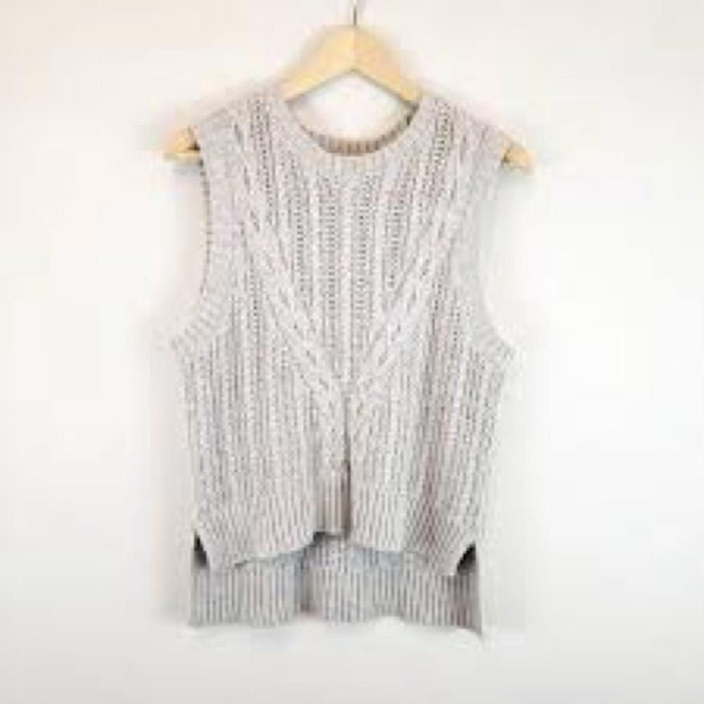 Designer Rachel Zoe grey sweater vest Size XS / US 0-2 / IT 36-38 - 1 Thumbnail