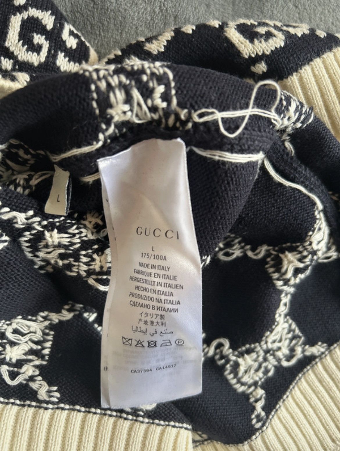 Gucci Gucci sweater GG stripe Size US L / EU 52-54 / 3 - 5 Thumbnail