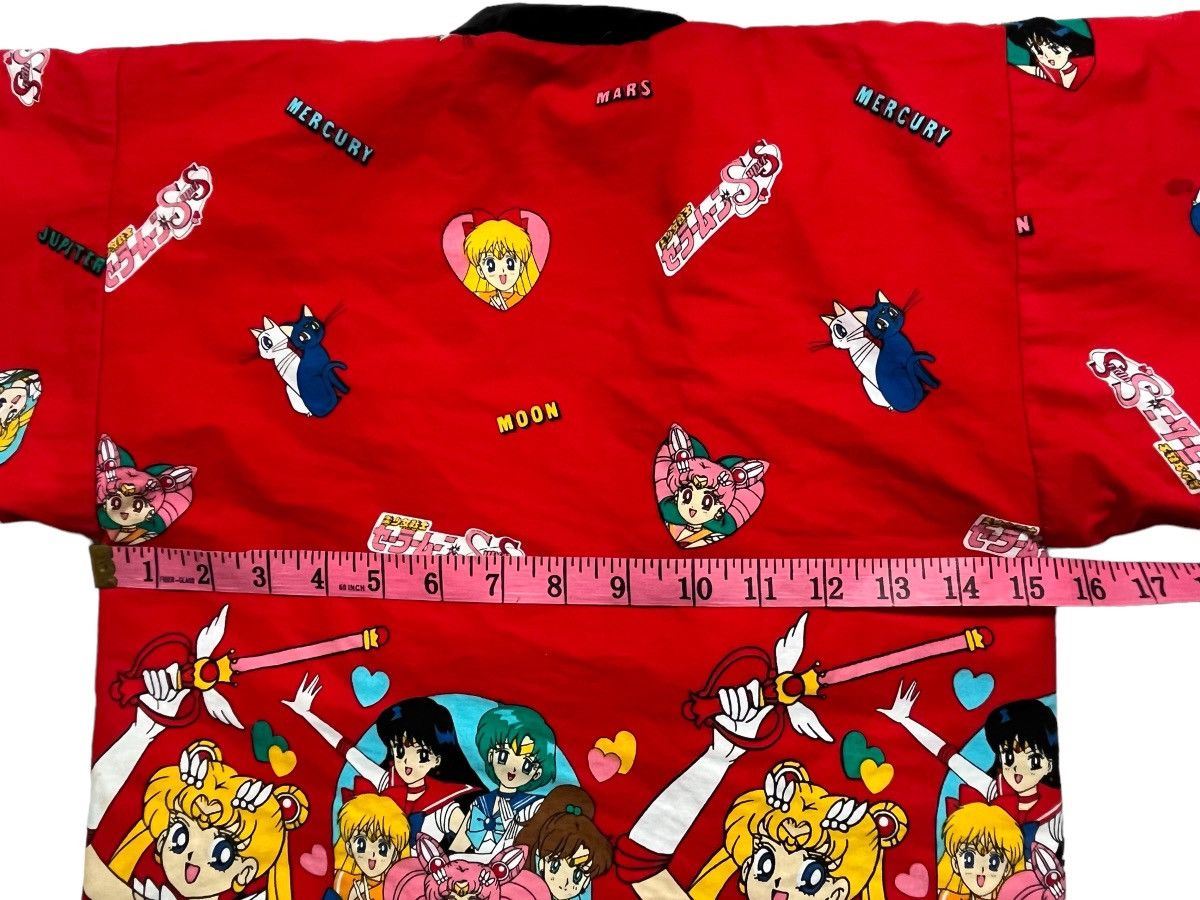 Anime × Cartoon Network × Vintage Vintage 90s Sailormoon Supers Kimono Vest Japanese Anime Size S / US 4 / IT 40 - 8 Thumbnail