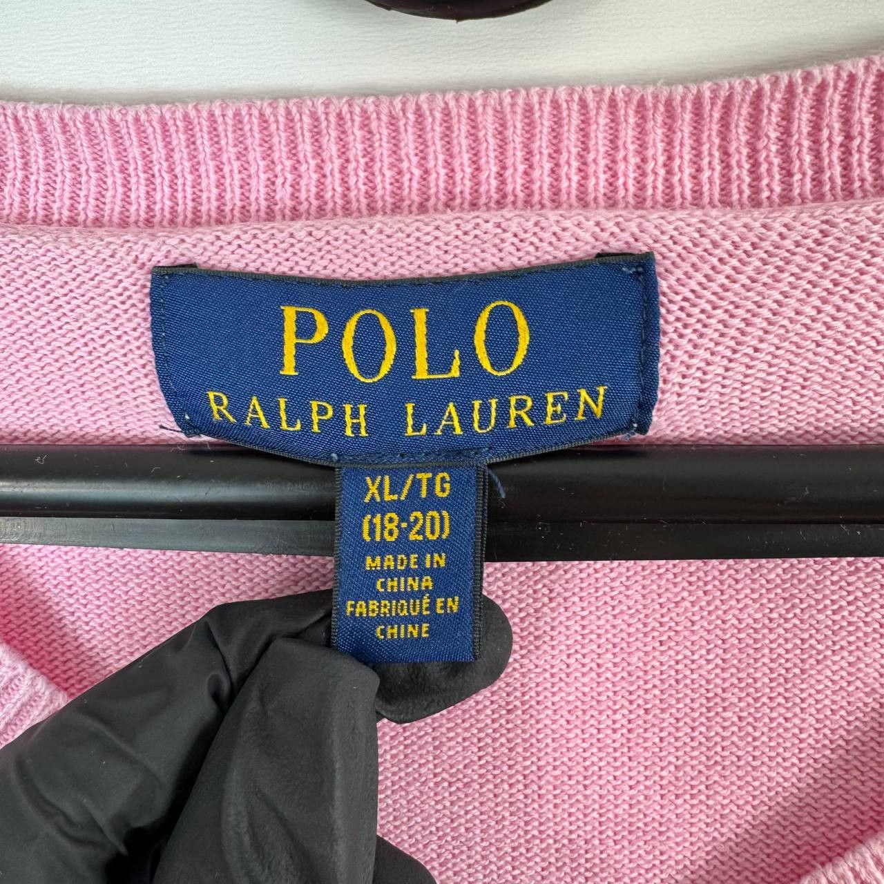 Polo Ralph Lauren Polo Ralph Lauren V-Neck Sweater Pink Boys Size XL 18-20Y Size US M / EU 48-50 / 2 - 3 Thumbnail