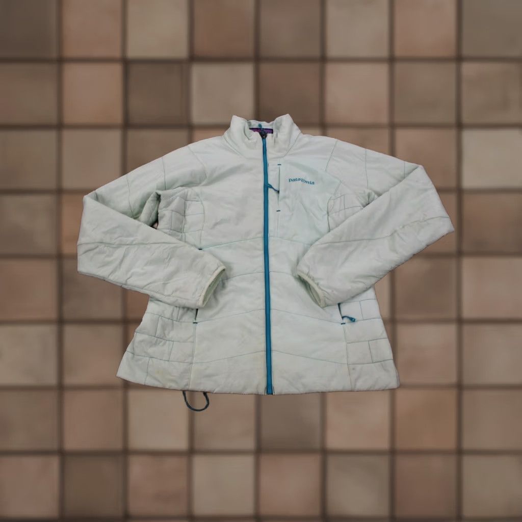 Patagonia Patagonia Jacket Womens M Nano Air Puffer Quilted Camping Hiking Active Zip Pockets Windproof Green 90s Outdoor Mens Womens Boys Girls Size M / US 6-8 / IT 42-44 - 1 Thumbnail