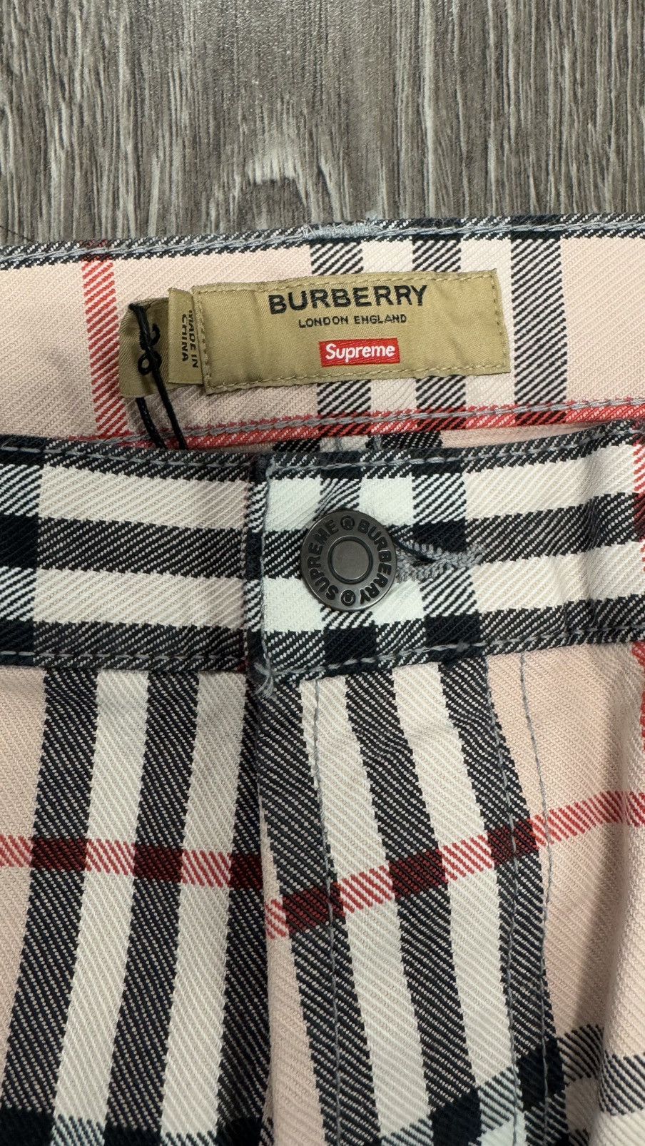 Burberry × Supreme Supreme Burberry Pants sz 36 New Size US 36 / EU 52 - 3 Thumbnail